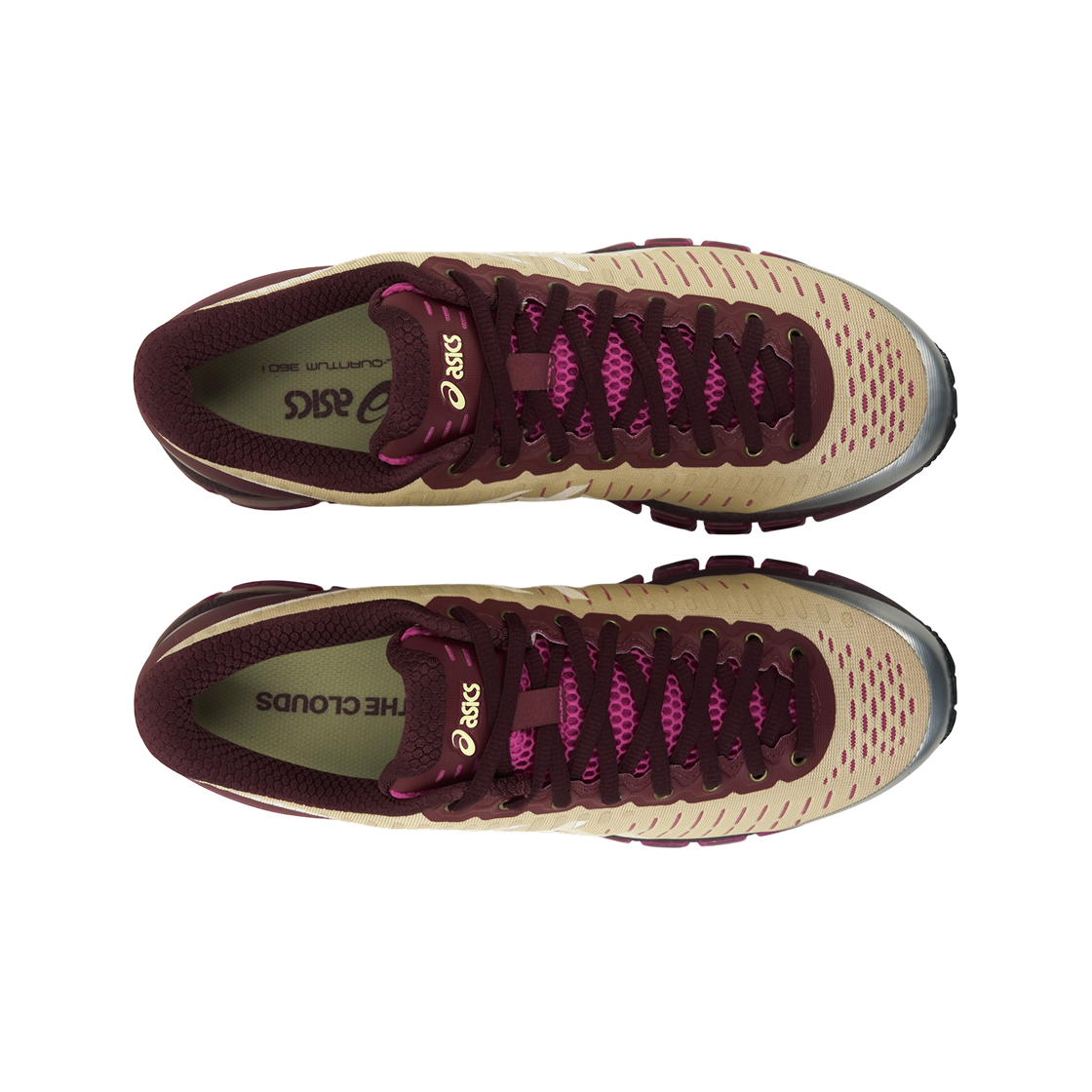 아식스 x 어보브 더 클라우즈 젤 퀀텀 360 I 소프트 옐로우 브리스킷 레드(Asics x Above The Clouds Gel-Quantum 360 I Soft Yellow Brisket Red) - 5