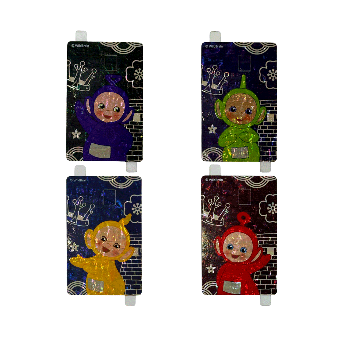 [텔레토비] 자개 카드 스티커([Teletubbies] Mother-of-Pearl Card Sticker)