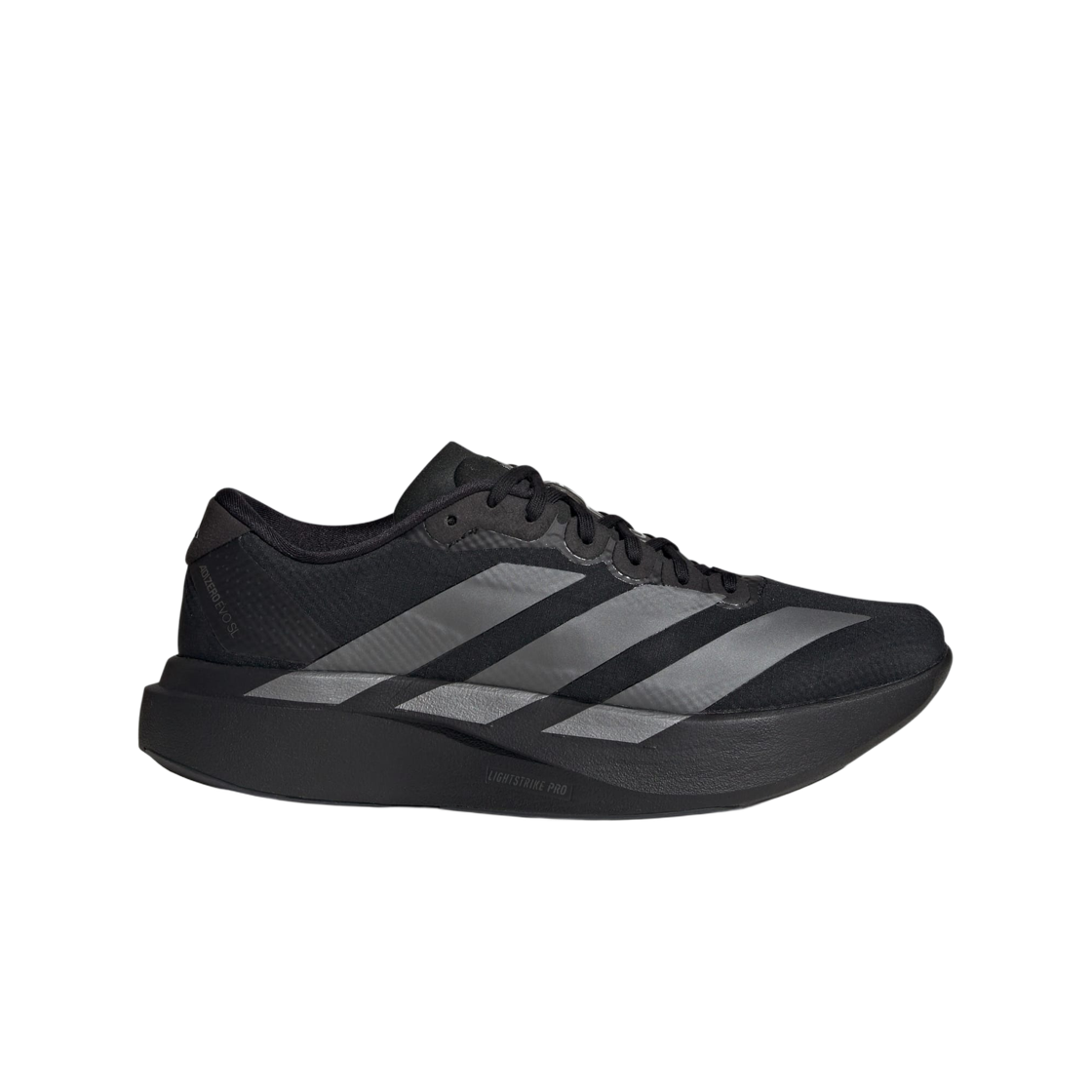 JR4737 (W) Adidas Adizero EVO SL Woven Core Black Iron Metallic