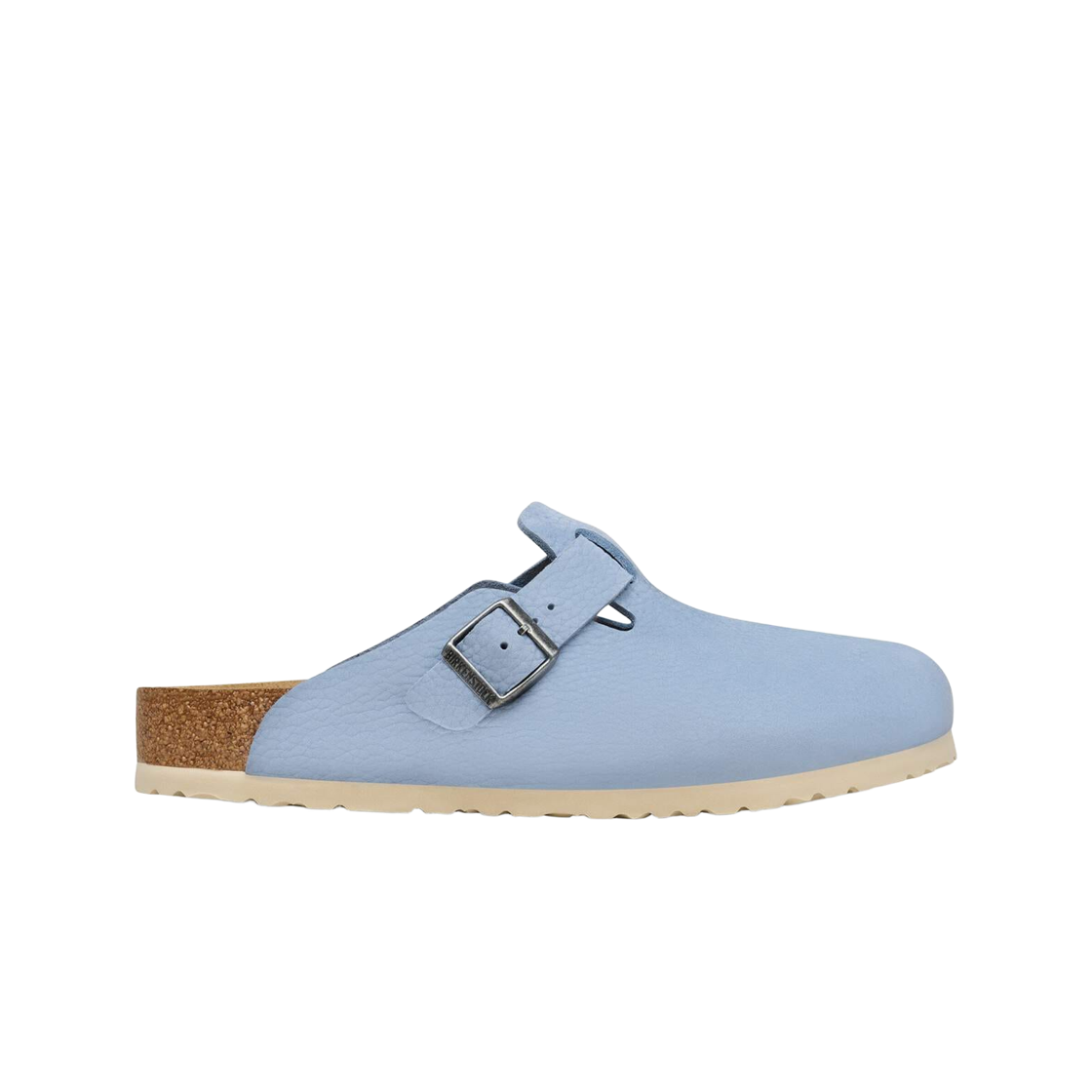 1032273 Birkenstock Boston Nubuck Leather Archive Denim Blue - Narrow