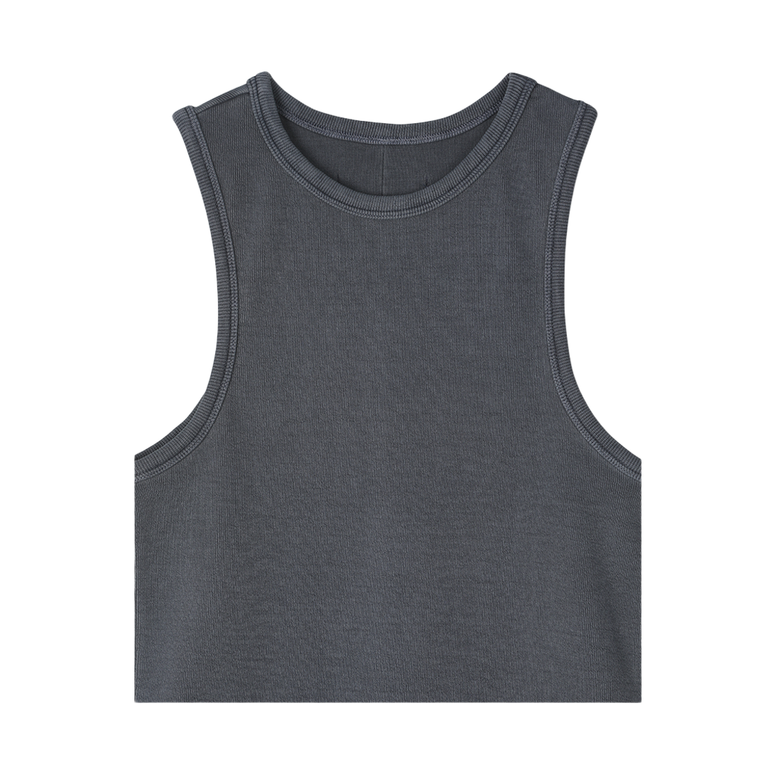 아크무어 아크 슬릿 홀터 슬리브리스 네이비(ARCMOOR Arc Slit Halter Sleeveless Navy) - 2