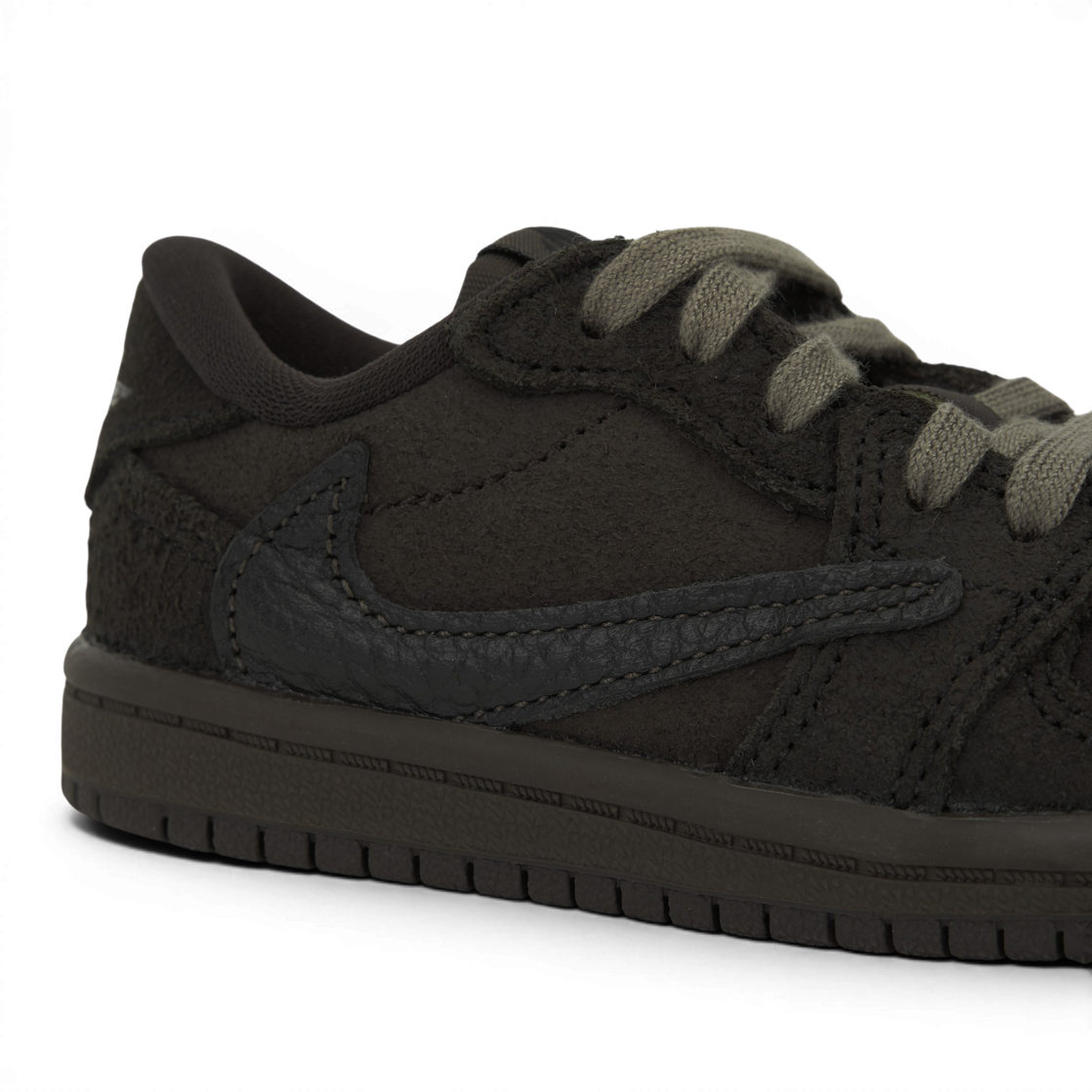 (TD) 조던 1 x 트래비스 스캇 레트로 로우 OG SP 벨벳 브라운 앤 다크 모카((TD) Jordan 1 x Travis Scott Retro Low OG SP Velvet Brown and Dark Mocha) - 7