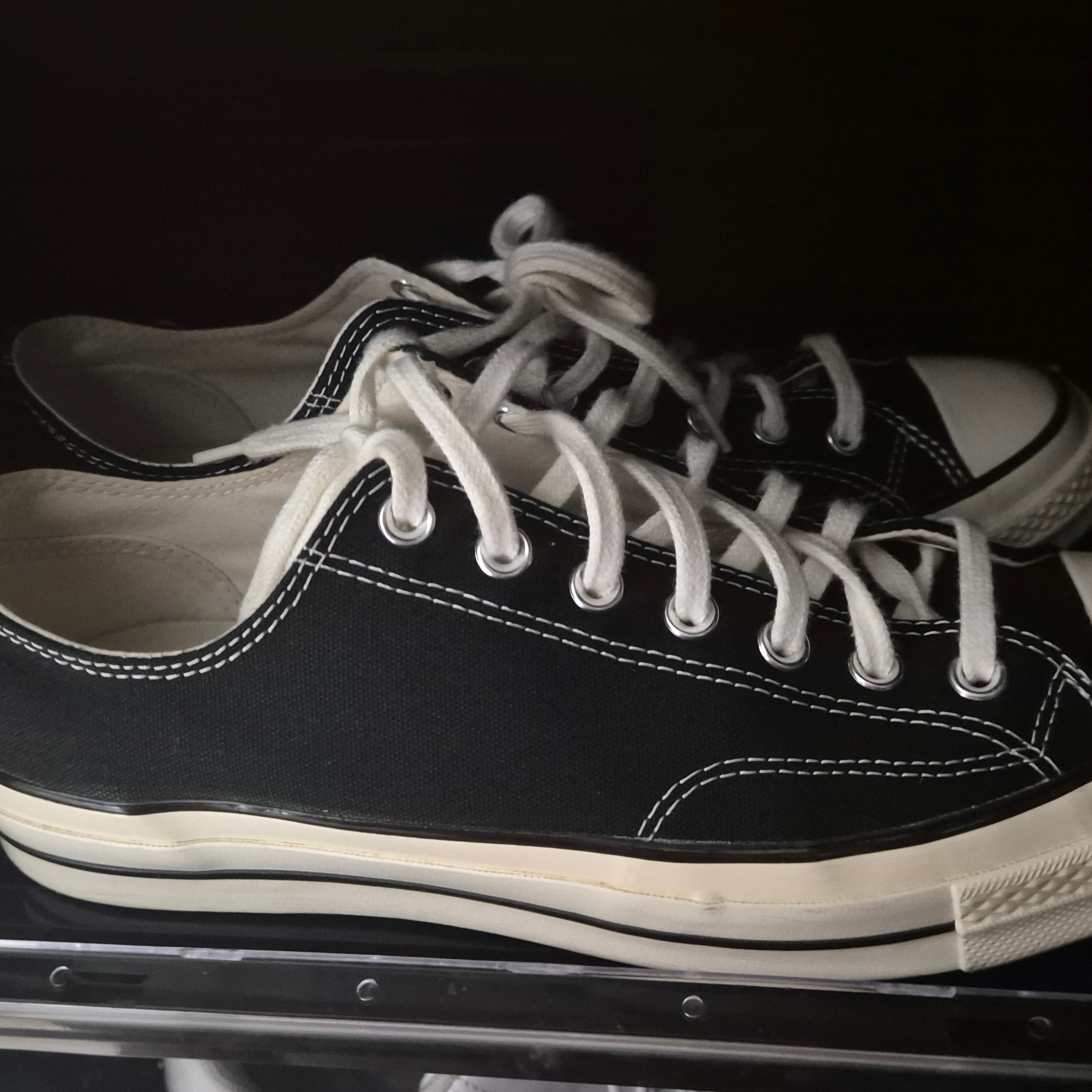 Converse Chuck 70 Ox Black - Standard 착용 스타일