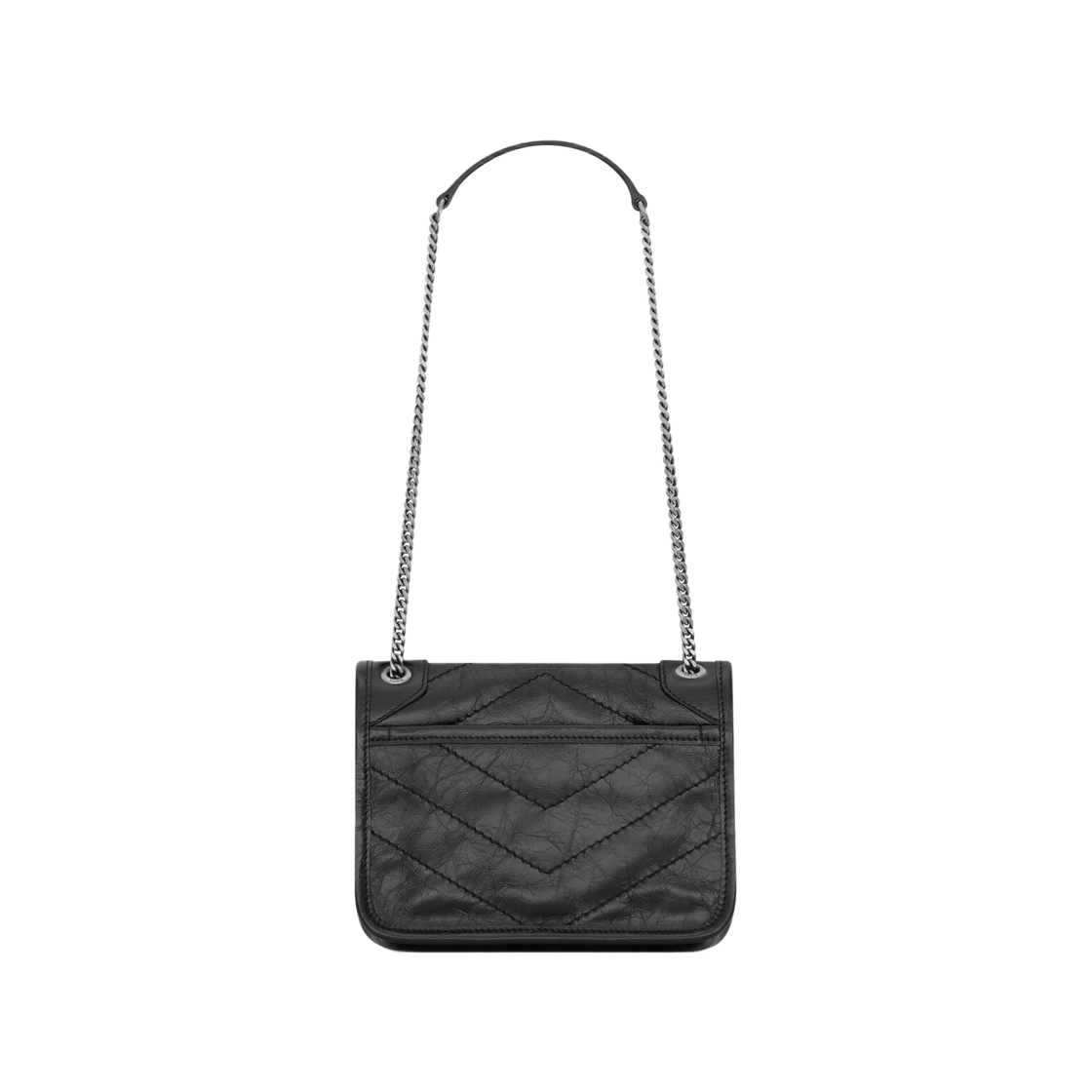 생로랑 빈티지 레더 니키 베이비백 블랙(Saint Laurent Niki Baby Bag in Vintage Leather Black) - 2