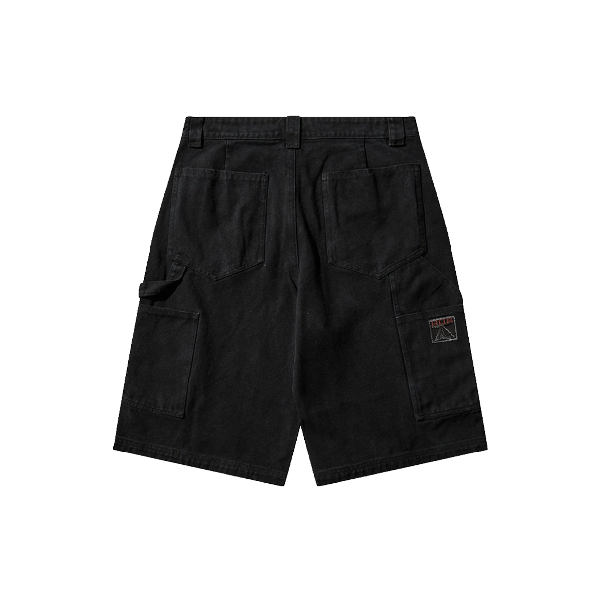 로아 애쉬 캔버스 쇼츠 워시드 블랙 - 26SS(ROA Ash Canvas Shorts Washed Black - 26SS) - 2