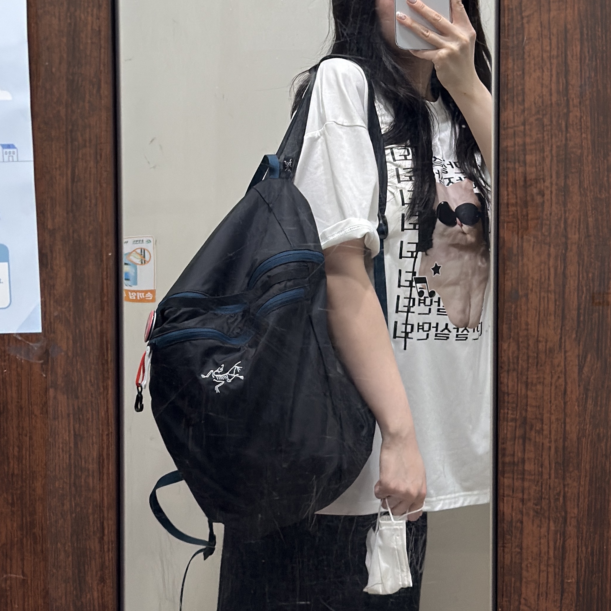 Arc'teryx Heliad 15 Backpack Lodestar 착용 스타일 - 3