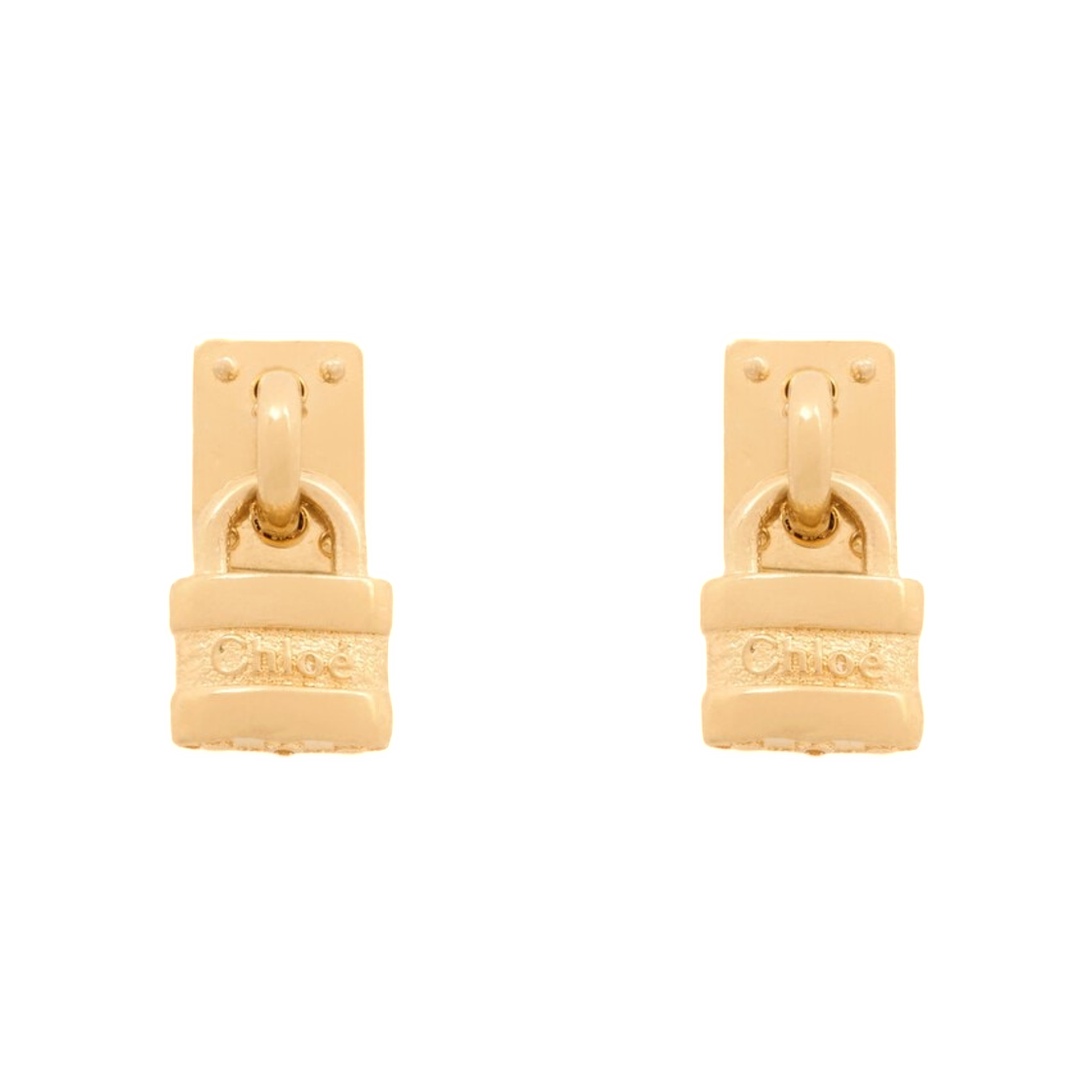 (W) 끌로에 미니 패딩턴 이어링 빈티지 골드((W) Chloe Mini Paddington Earrings Vintage Gold) - 1