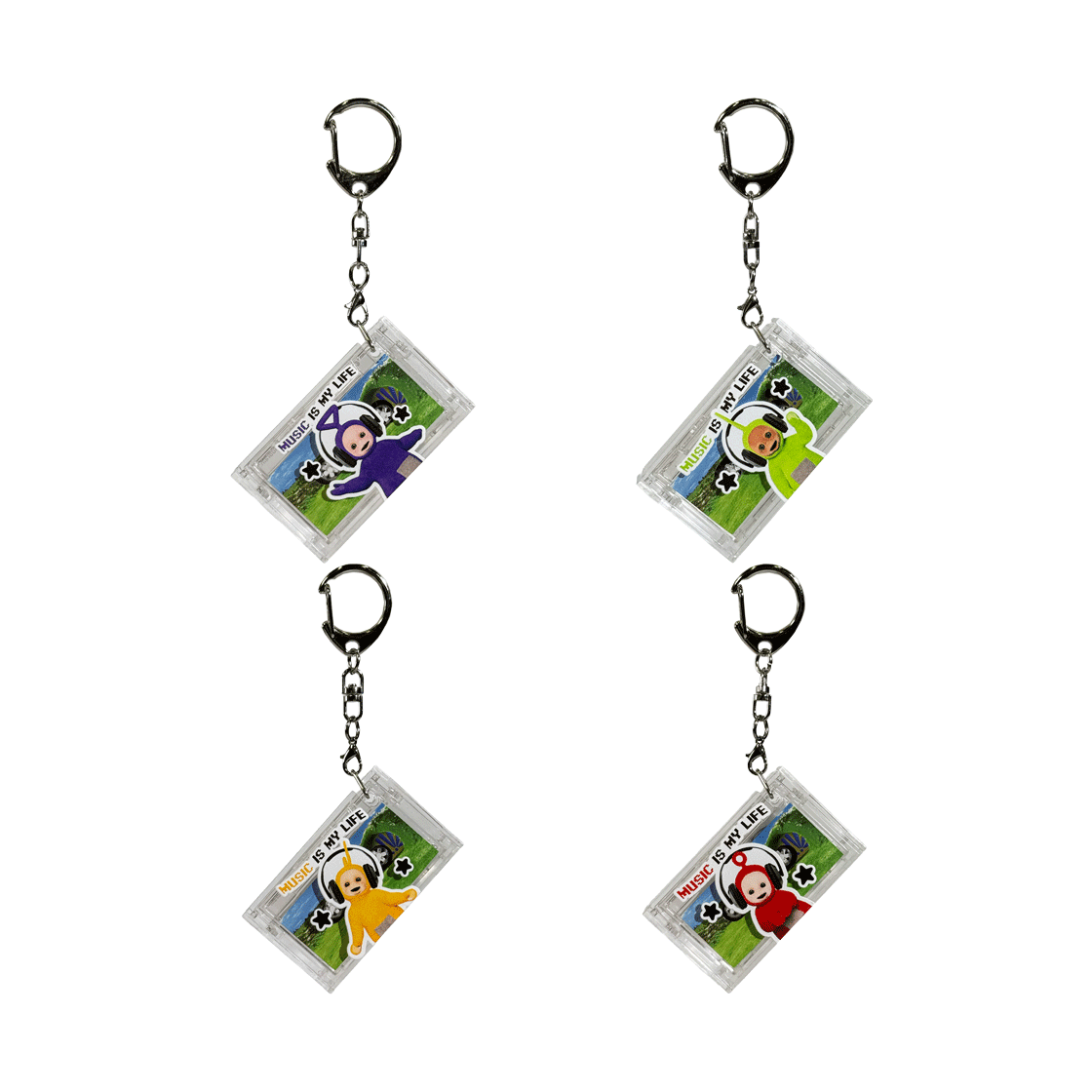 [텔레토비] 카세트 키링([Teletubbies] Cassette Tape Keyring)