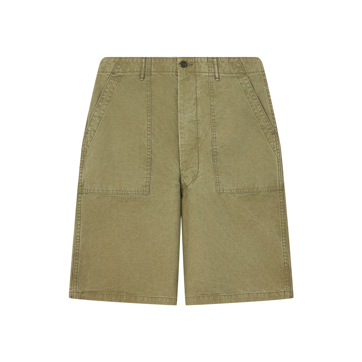 KM6BPASOS07GN Orslow Summer Fatigue Shorts Green - 26SS