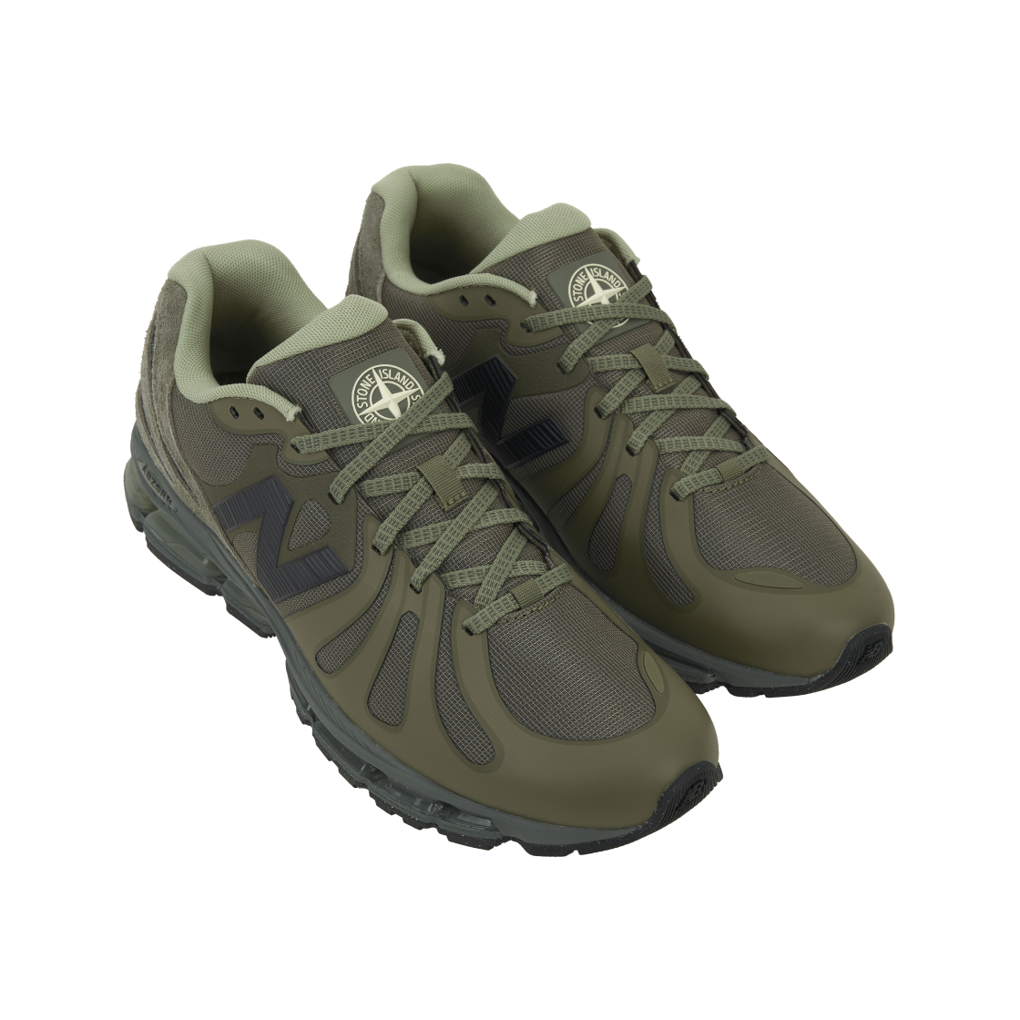 뉴발란스 x 스톤 아일랜드 1890 코버트 그린 베티버(New Balance x Stone Island 1890 Covert Green Vetiver) - 4