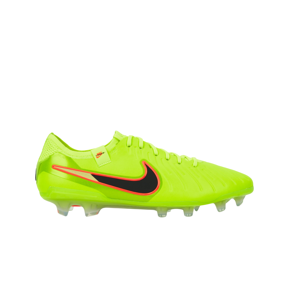 DV4328-701 Nike Tiempo Legend 10 Elite FG Volt Black