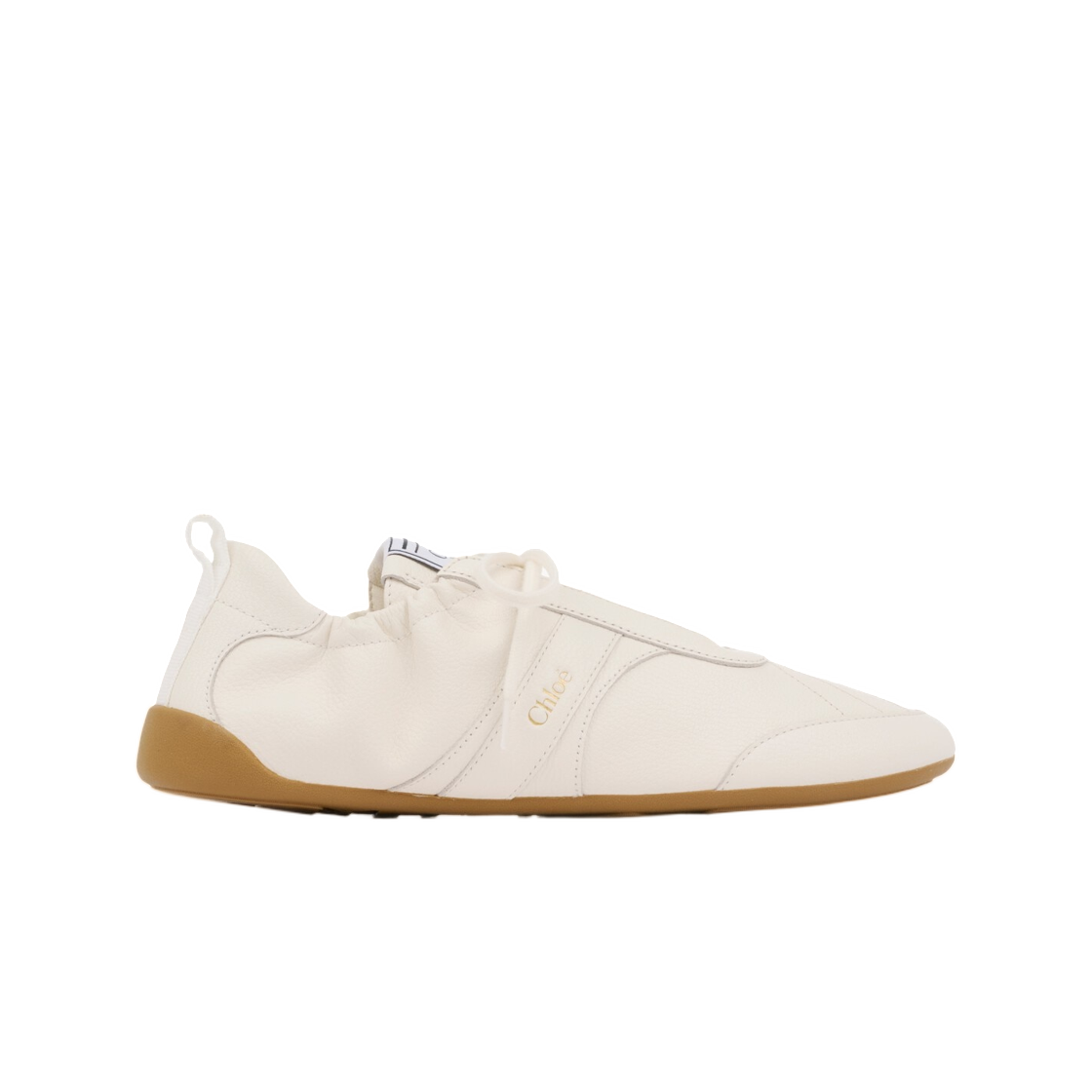 CH26A15RYJ122 (W) Chloe Kick Sneaker Eggshell
