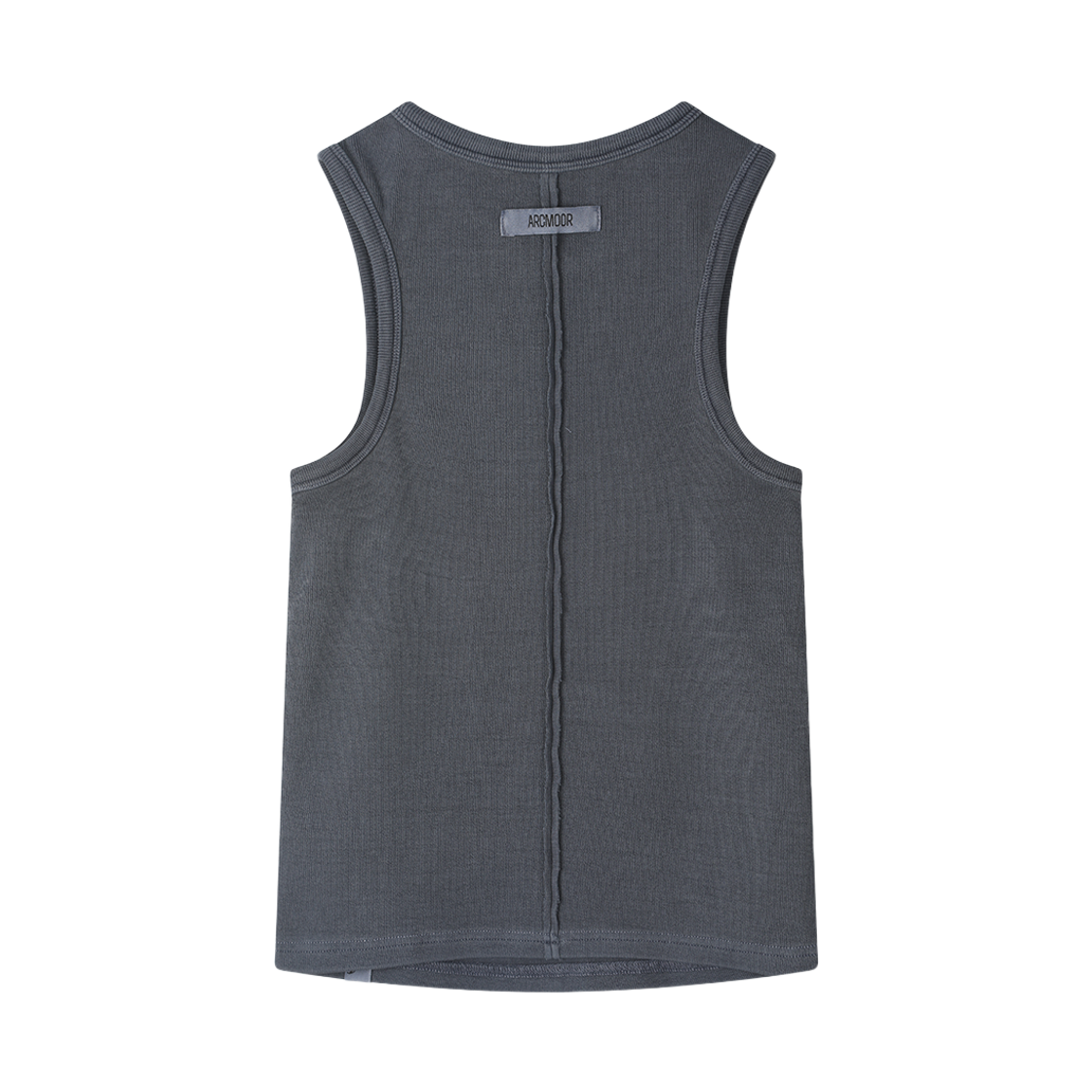 아크무어 아크 슬릿 홀터 슬리브리스 네이비(ARCMOOR Arc Slit Halter Sleeveless Navy) - 3