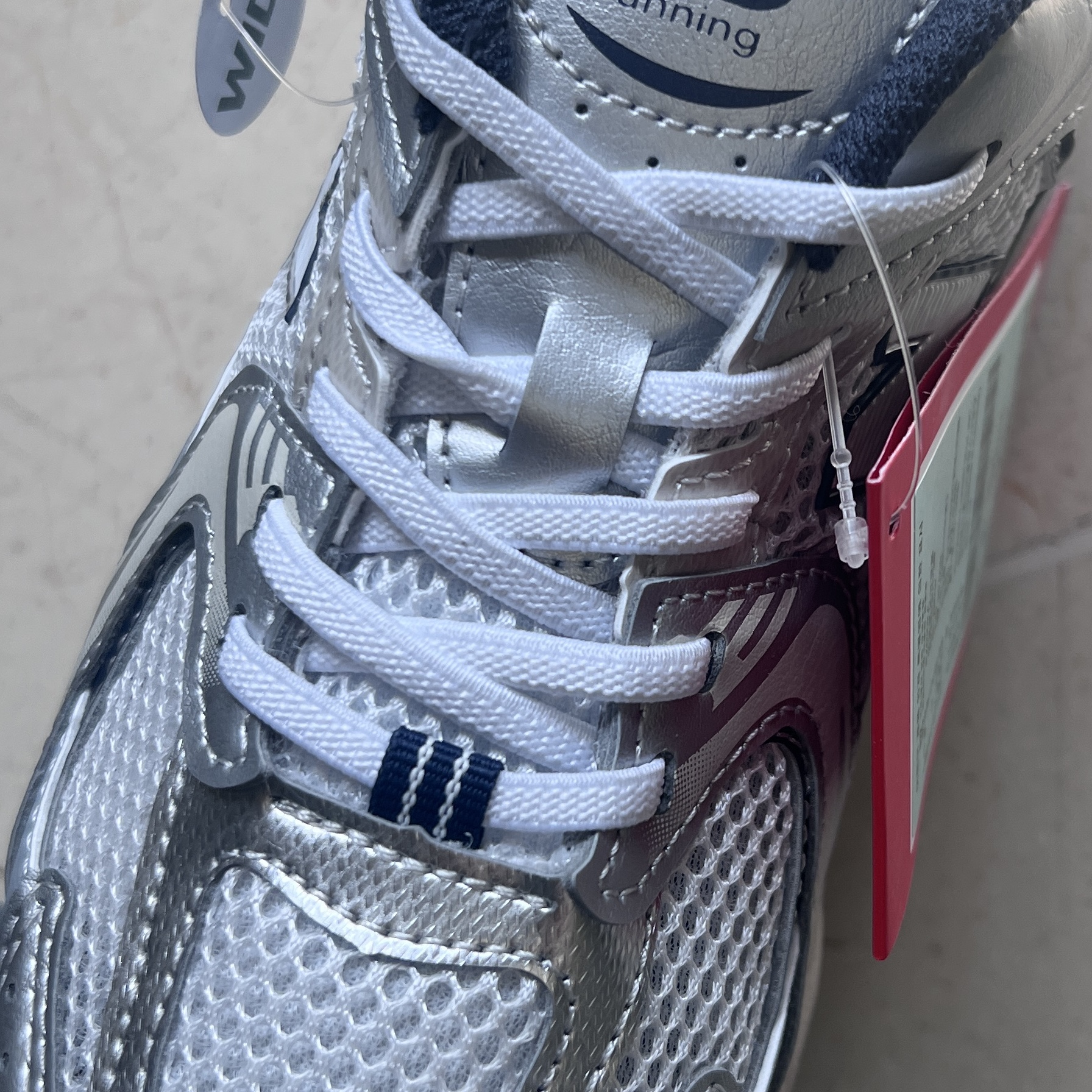 (PS) New Balance 530 Silver - W Wide 착용 스타일