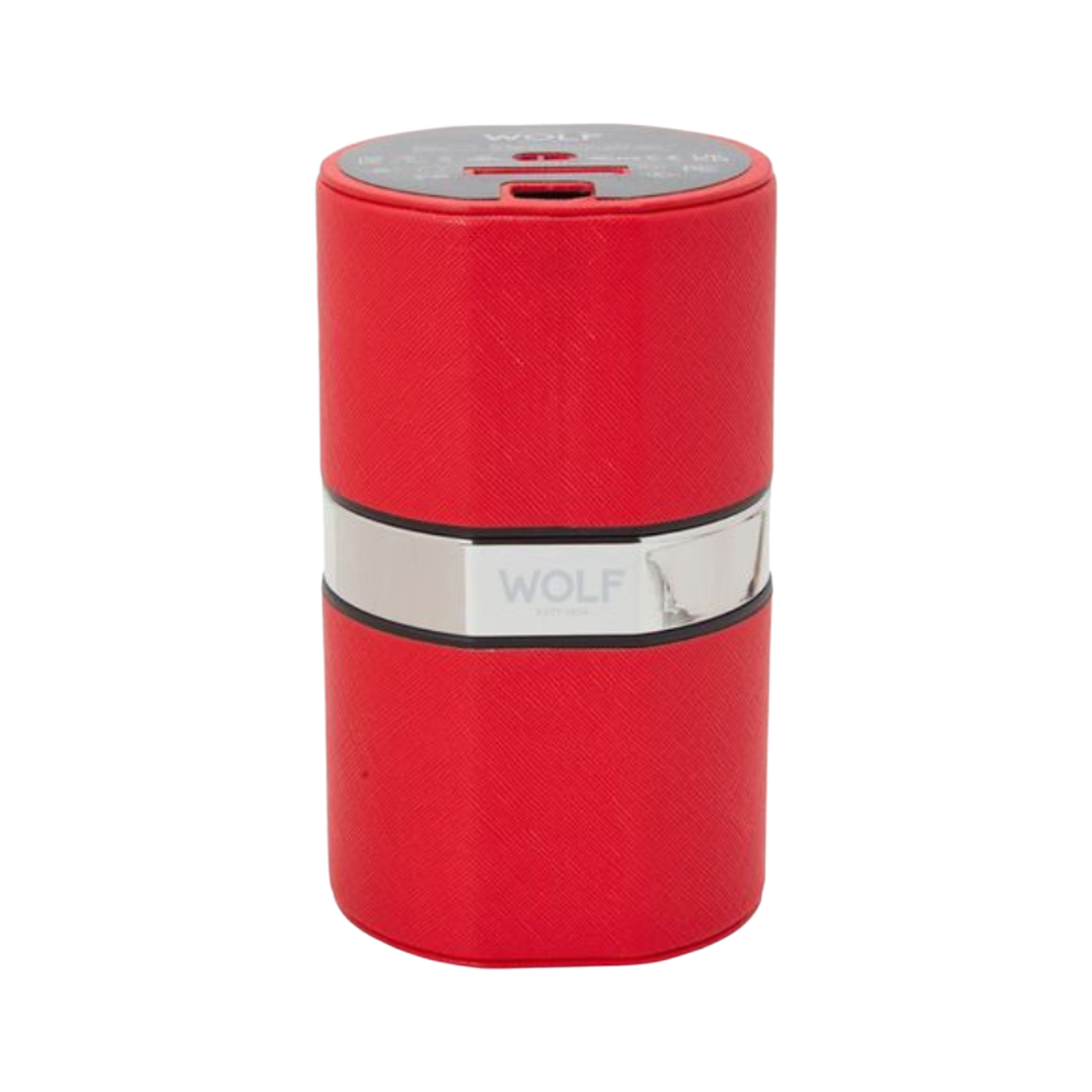 울프 1834 로켓 싱글 워치 와인더 레드(Wolf 1834 The Rocket Single Watch Winder Red)