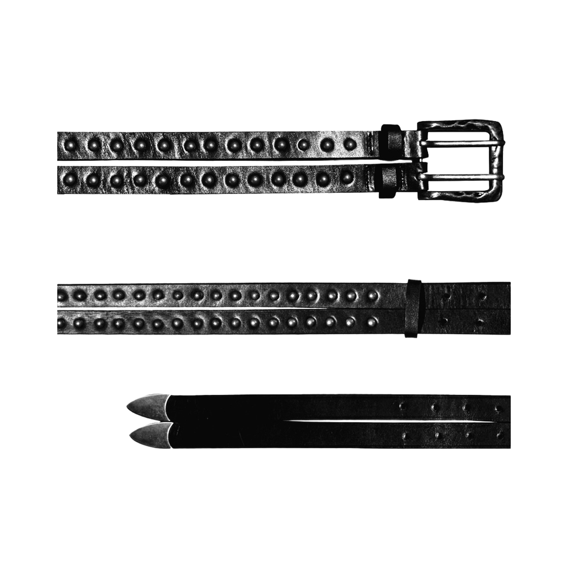 쉐도우 더블 스터드 레이어드 벨트(SHXDW Double Stud Layered Belt) - 2