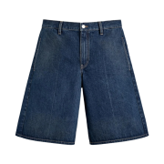 Zara x Disney x Harry Lambert Denim Bermuda Jorts Indigo Blue