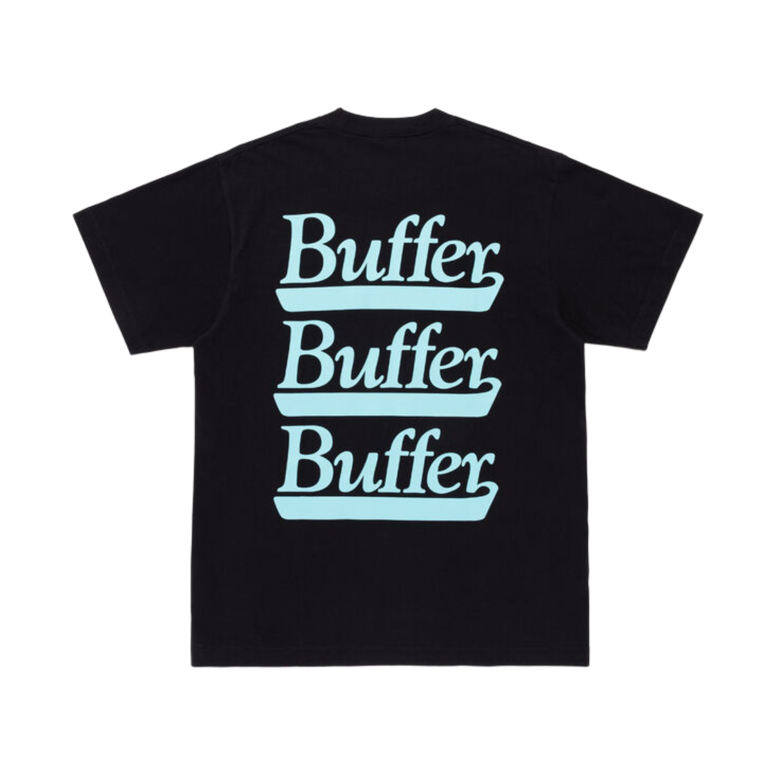 버퍼 에러 롤 티셔츠 블랙(Buffer Error Roll T-Shirt Black)