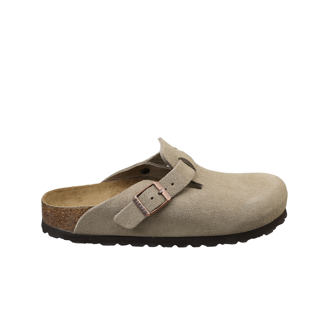 560773 [15% 쿠폰] Birkenstock Boston Soft Footbed Taupe - Narrow