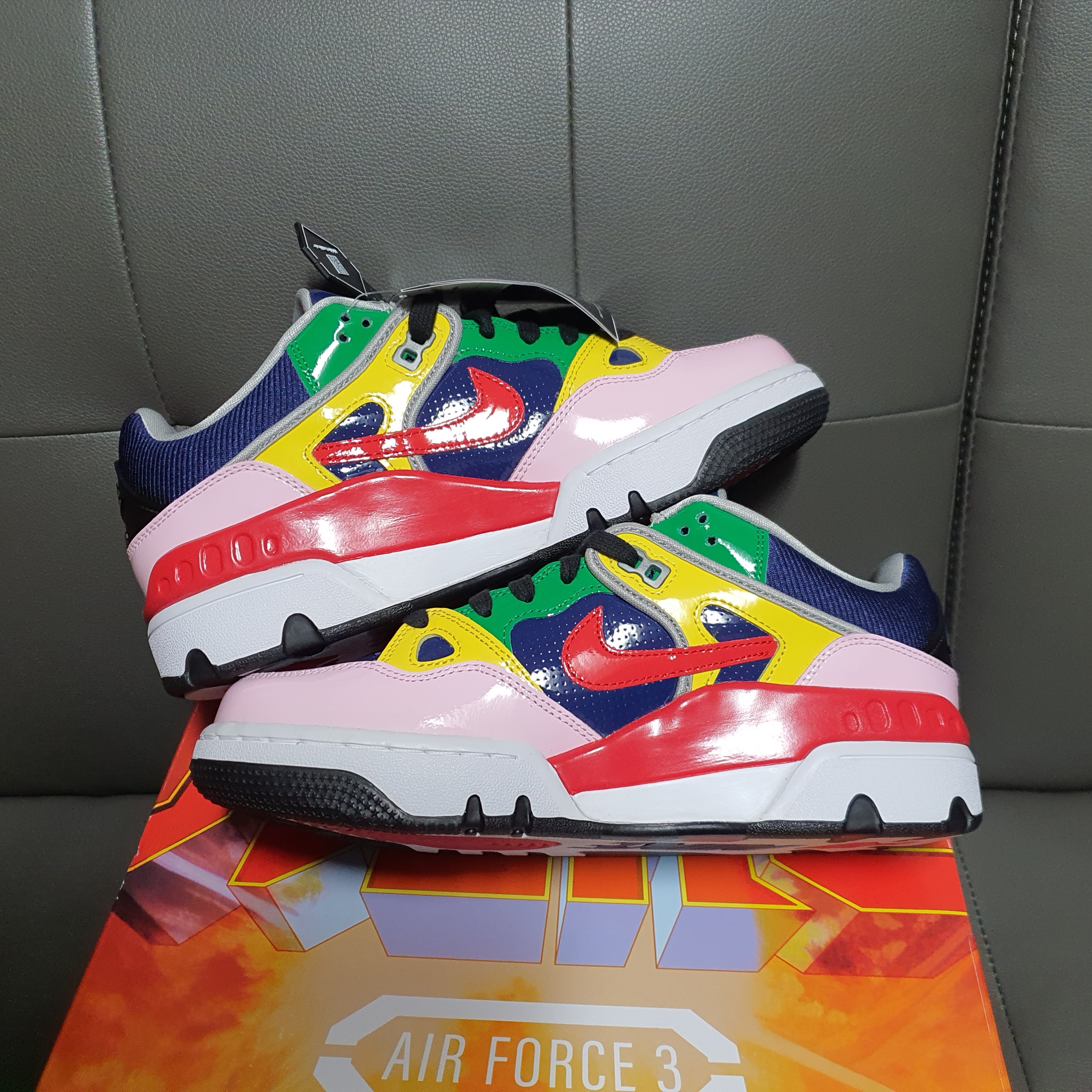 Nike x Nigo Air Force 3 Low SP Navy 착용 스타일