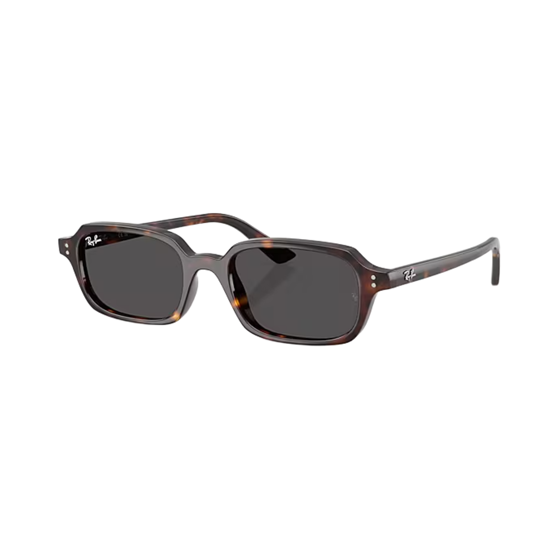 레이밴 주리 바이오 베이스드 폴리쉬드 하바나 프레임 다크 그레이 렌즈 로우 브릿지 핏(Ray-Ban Zuri Bio-Based Polished Havana Frame Dark Grey Lense Low Bridge Fit)