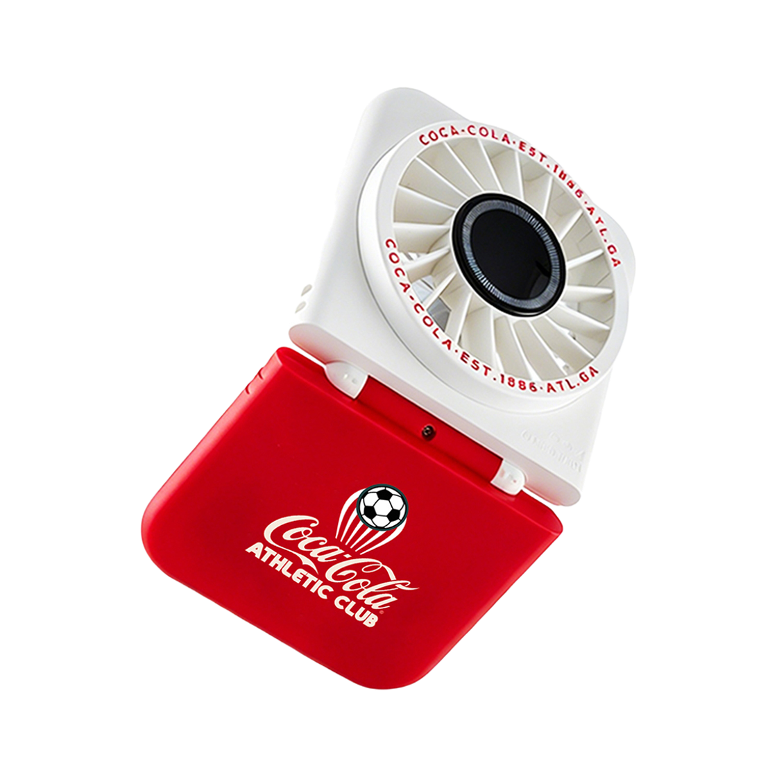 [KREAM 단독] 코카콜라 시그니처 접이식 휴대용 탁상 선풍기 CO-WFS05R([KREAM 단독] Coca-Cola Signature Foldable Portable Desk Fan (CO-WFS05R)) - 3