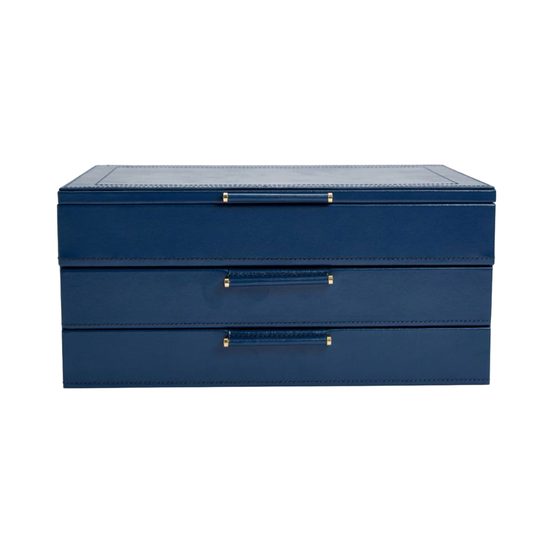 392017 Wolf 1834 Sophia Jewelry Box with Drawers Indigo