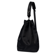 Hah Archive 2way Waterloo Black Nylon Duffle Bag