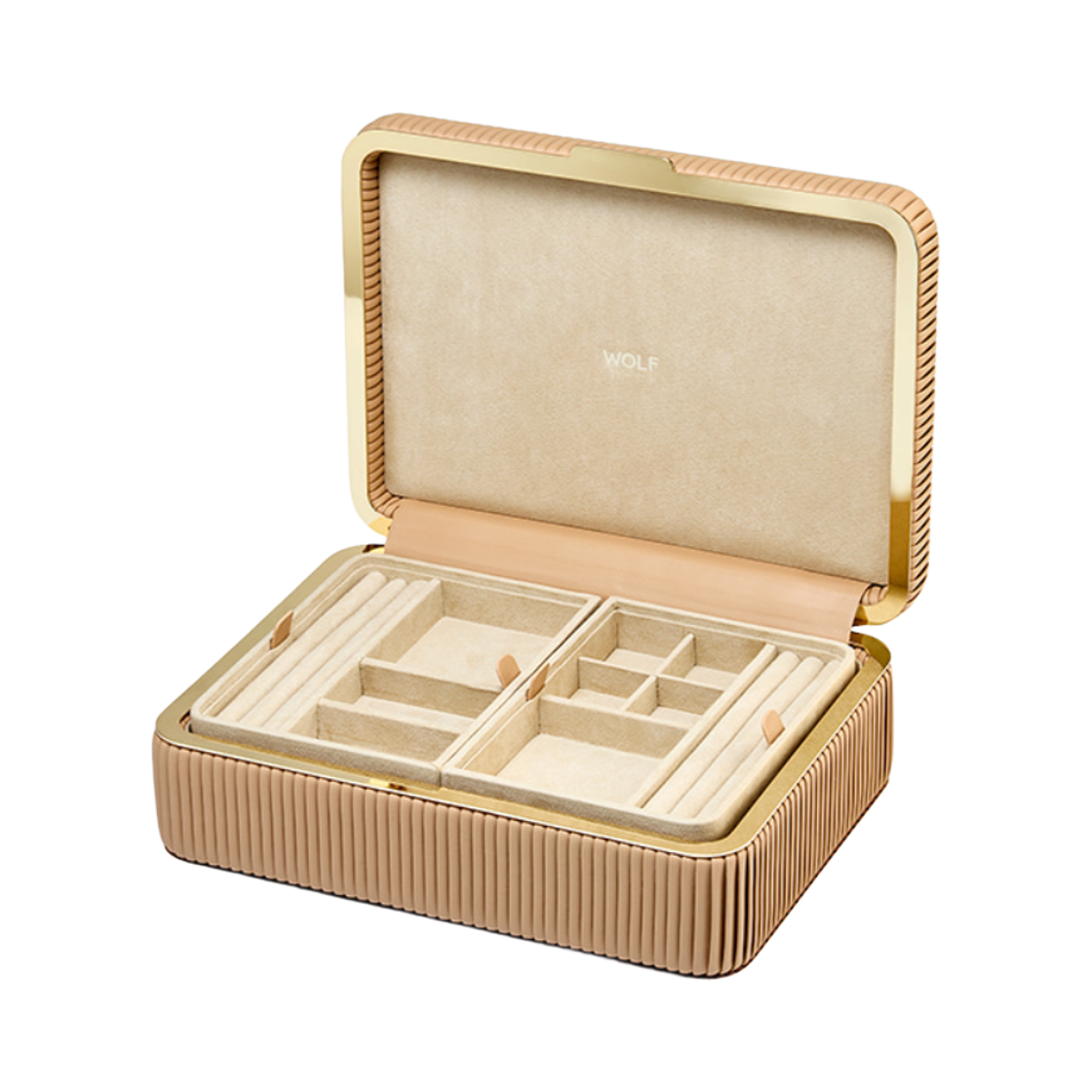 울프 1834 벨라 미디움 쥬얼리 박스 모카(Wolf 1834 Bella Medium Jewelry Box Mocca) - 2