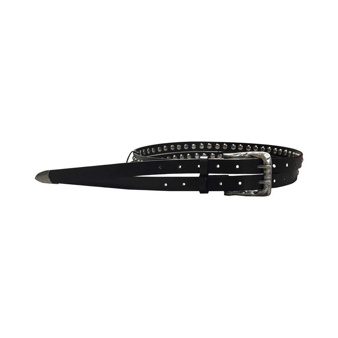 쉐도우 더블 스터드 레이어드 벨트(SHXDW Double Stud Layered Belt)