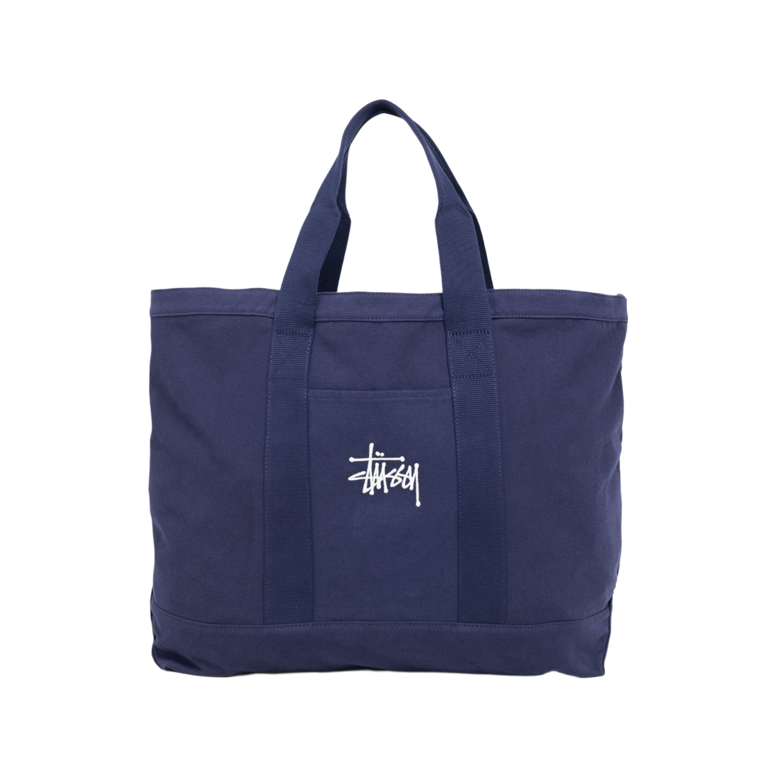 134253 Stussy Canvas Extra Large Tote Bag Navy