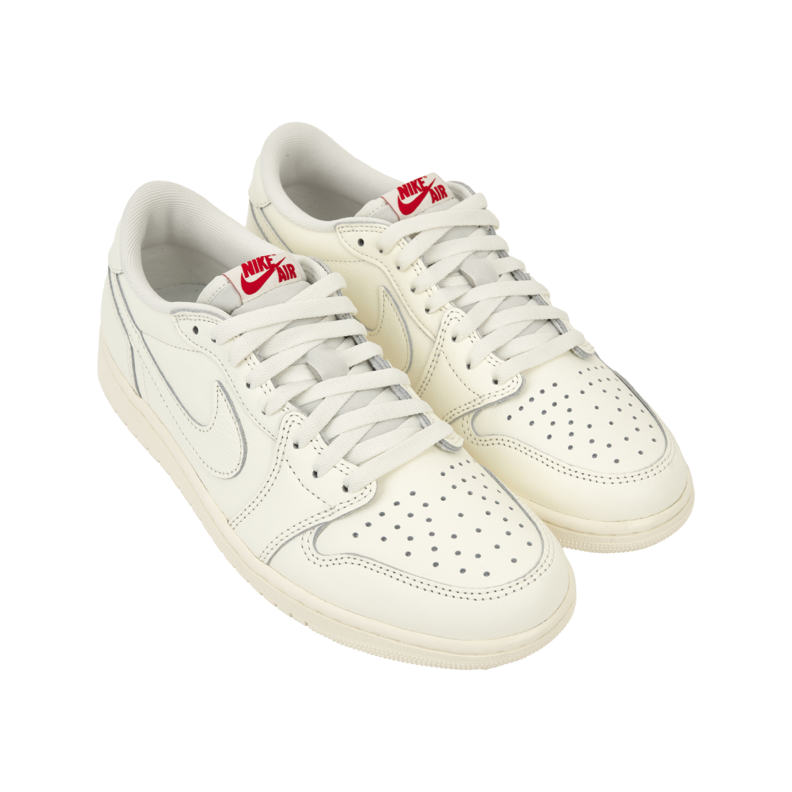 조던 1 레트로 로우 OG 세일 앤 유니버시티 레드(Jordan 1 Retro Low OG Sail and University Red) - 4