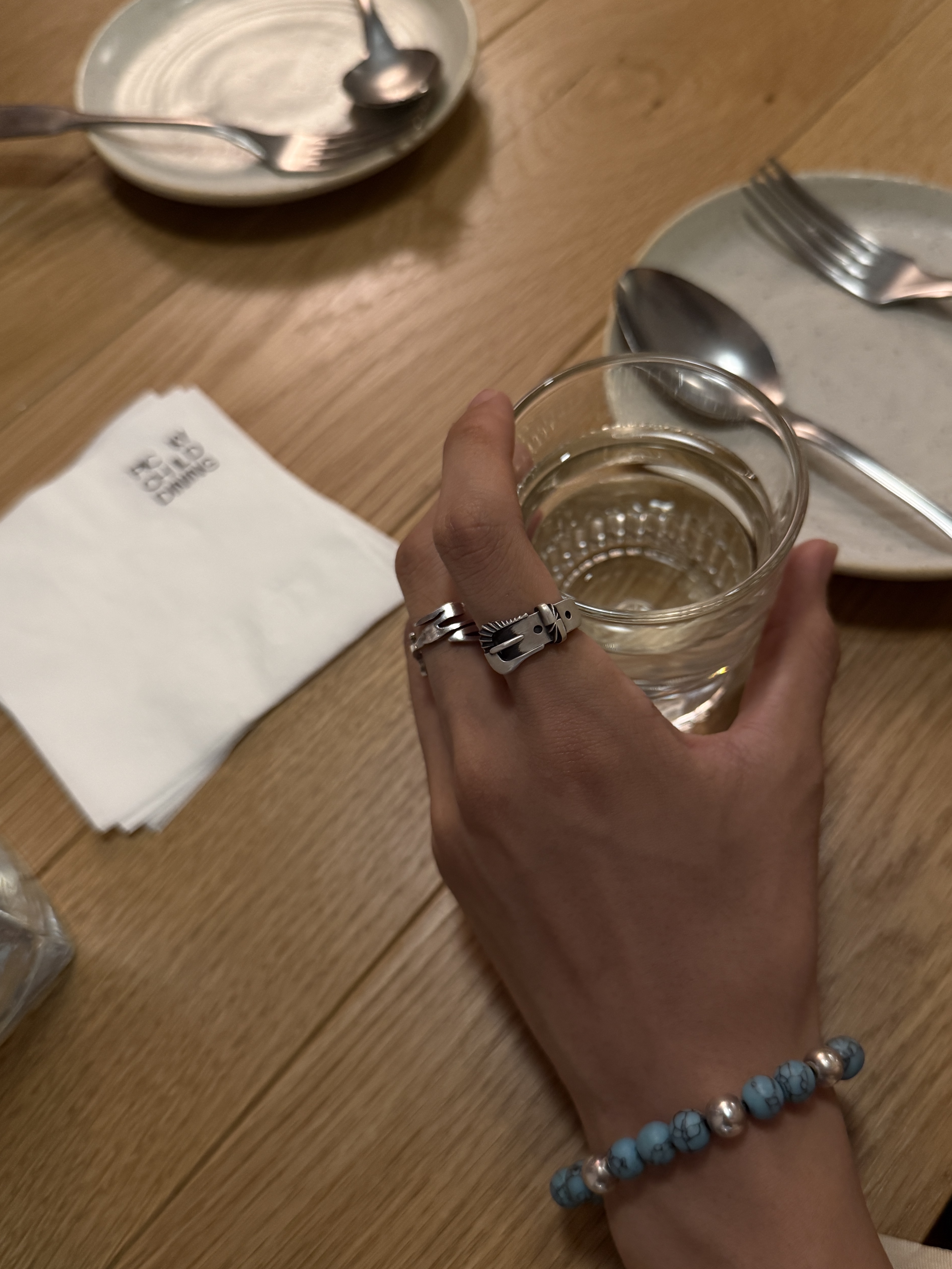ERIIST Margarett Belt Ring S size 착용 스타일 - 4