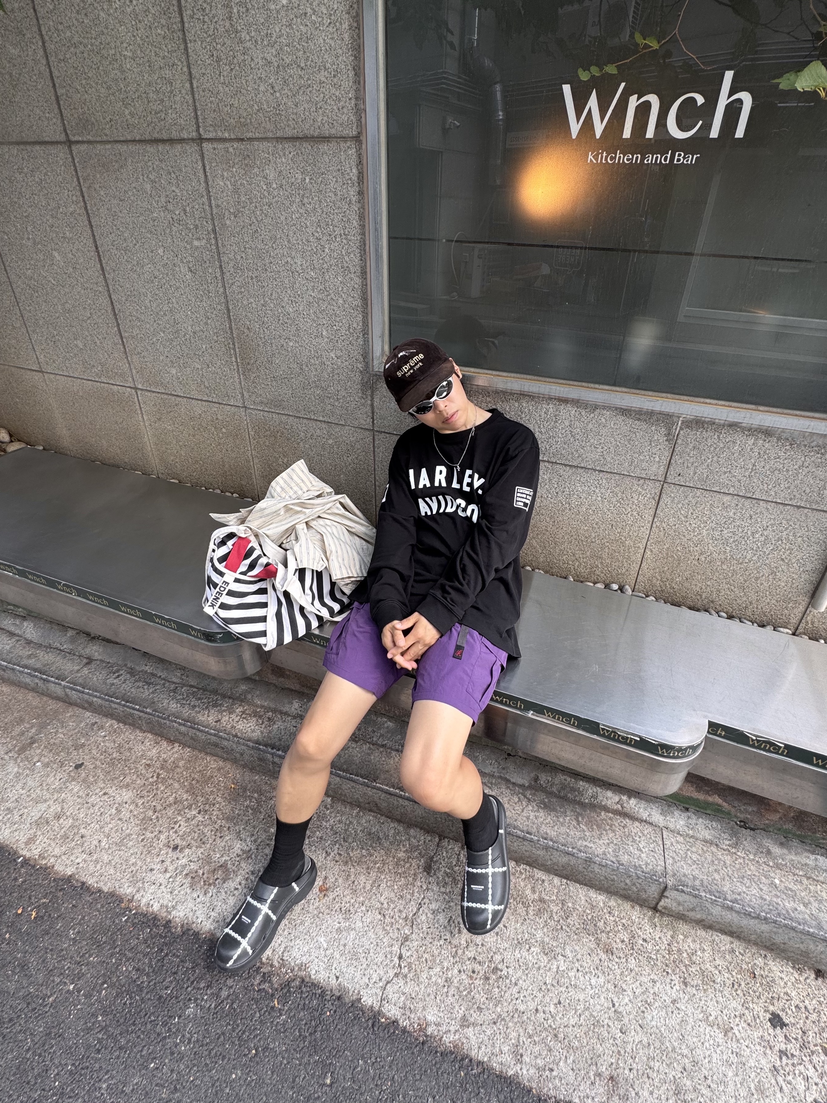 Oakley Eye Jacket Redux Silver Frame Prizm Black Polarized Lenses High Bridge Fit, Nonnod Vacation Shirt Yellow Stipe 착용 스타일 - 10