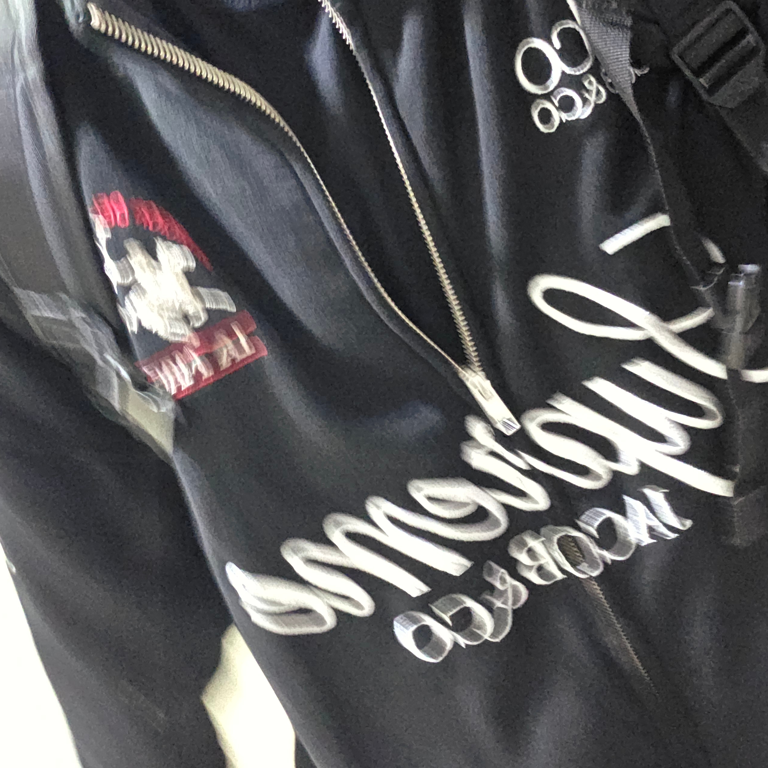 Supreme x La Martina x Jacob & Co Zip Up Sweatshirt Black - 26SS 착용 스타일