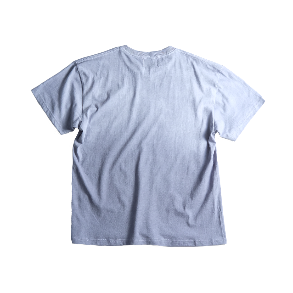 레저렉션13 오프셋 패널 반팔 티셔츠 그레이(Resurrection13 Offset Panel T-Shirt Grey) - 2