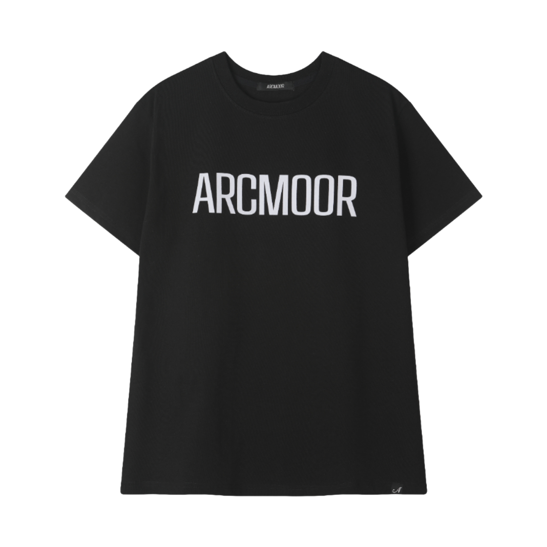 아크무어 로고 반팔티 맨 블랙(ARCMOOR Logo Tee Men Black)