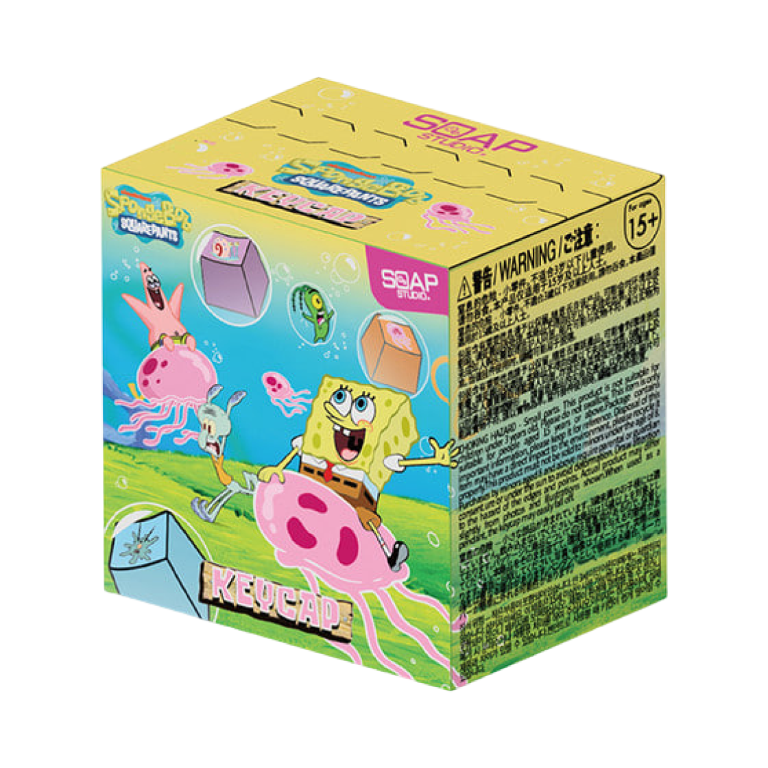 소프 스튜디오 스폰지밥 키캡 미개봉 랜덤박스 (1개입)(Soap Studio SpongeBob SquarePants Keycap Sealed Case (1 Blind Box))