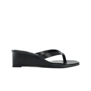 (W) Zara Wedge Heeled Sandal Black