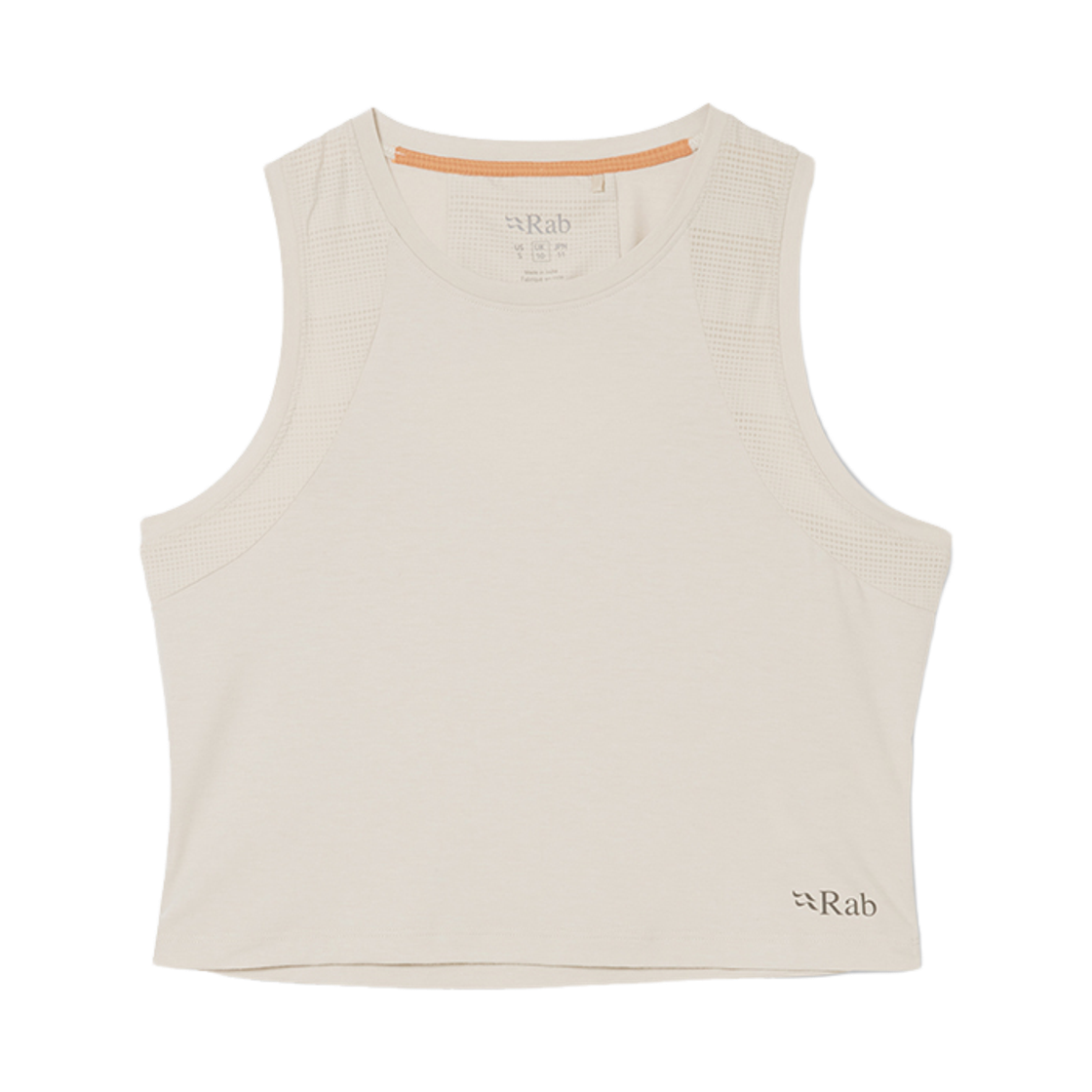 랩 리벨린 크롭 탱크 여 페블(Rab Rivelin Crop Tank Wmns Pebble)