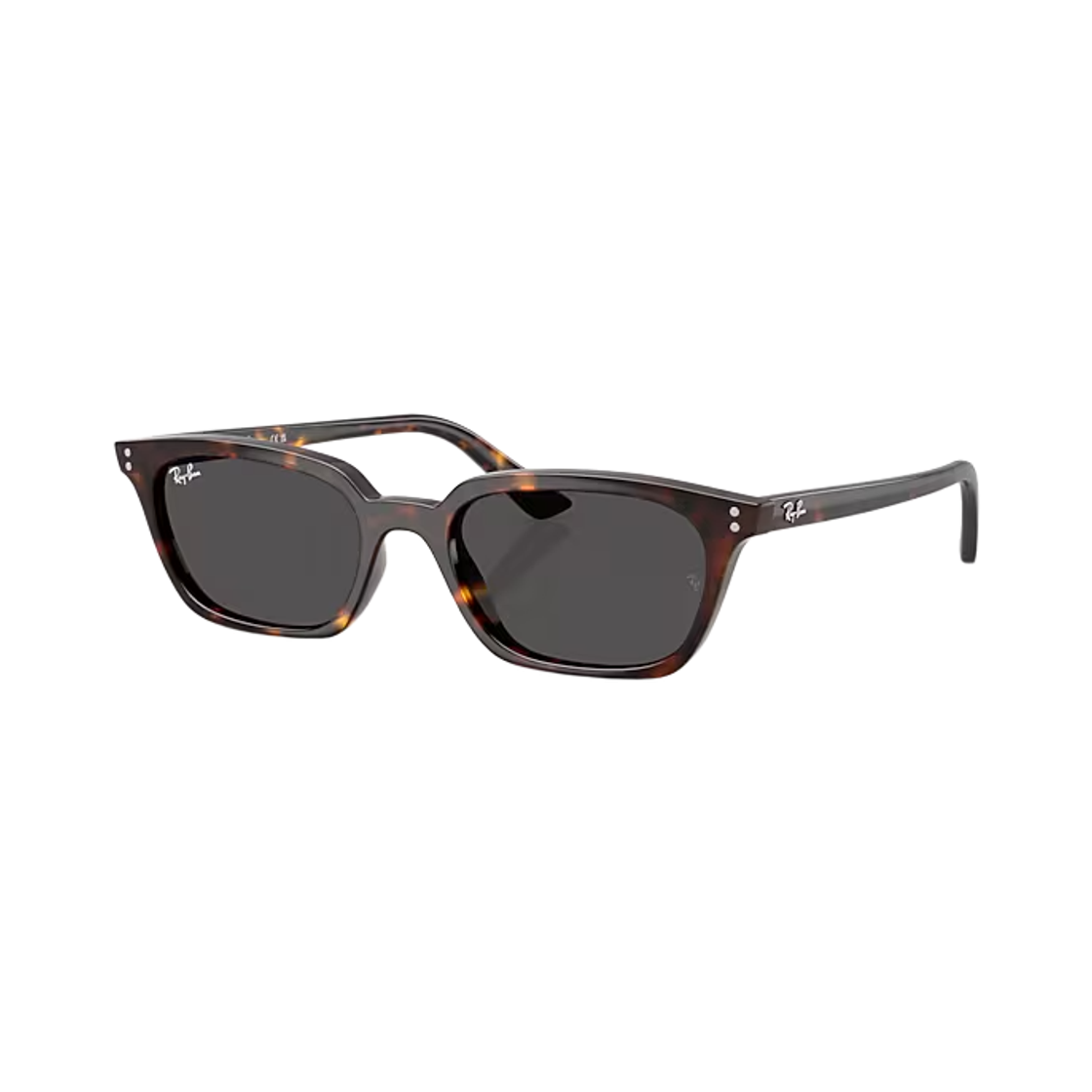 레이밴 자야 바이오 베이스드 폴리쉬드 하바나 프레임 다크 그레이 렌즈 로우 브릿지 핏(Ray-Ban Zaya Bio-Based Polished Havana Frame Dark Grey Lense Low Bridge Fit)