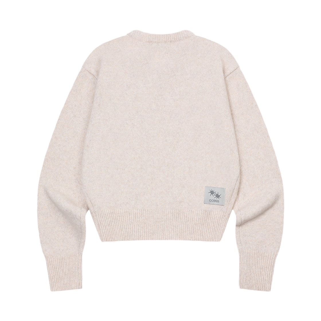 코이리스 플러프 라운드넥 크롭 니트 베이지(Coiris Pluff R-Neck Crop Knit Beige) - 2