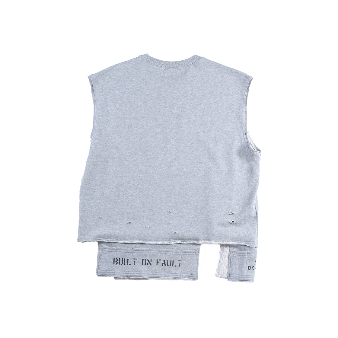 레저렉션13 리컨피규어드 슬리브리스  그레이(Resurrection13 Reconfigured Vest Grey) - 2