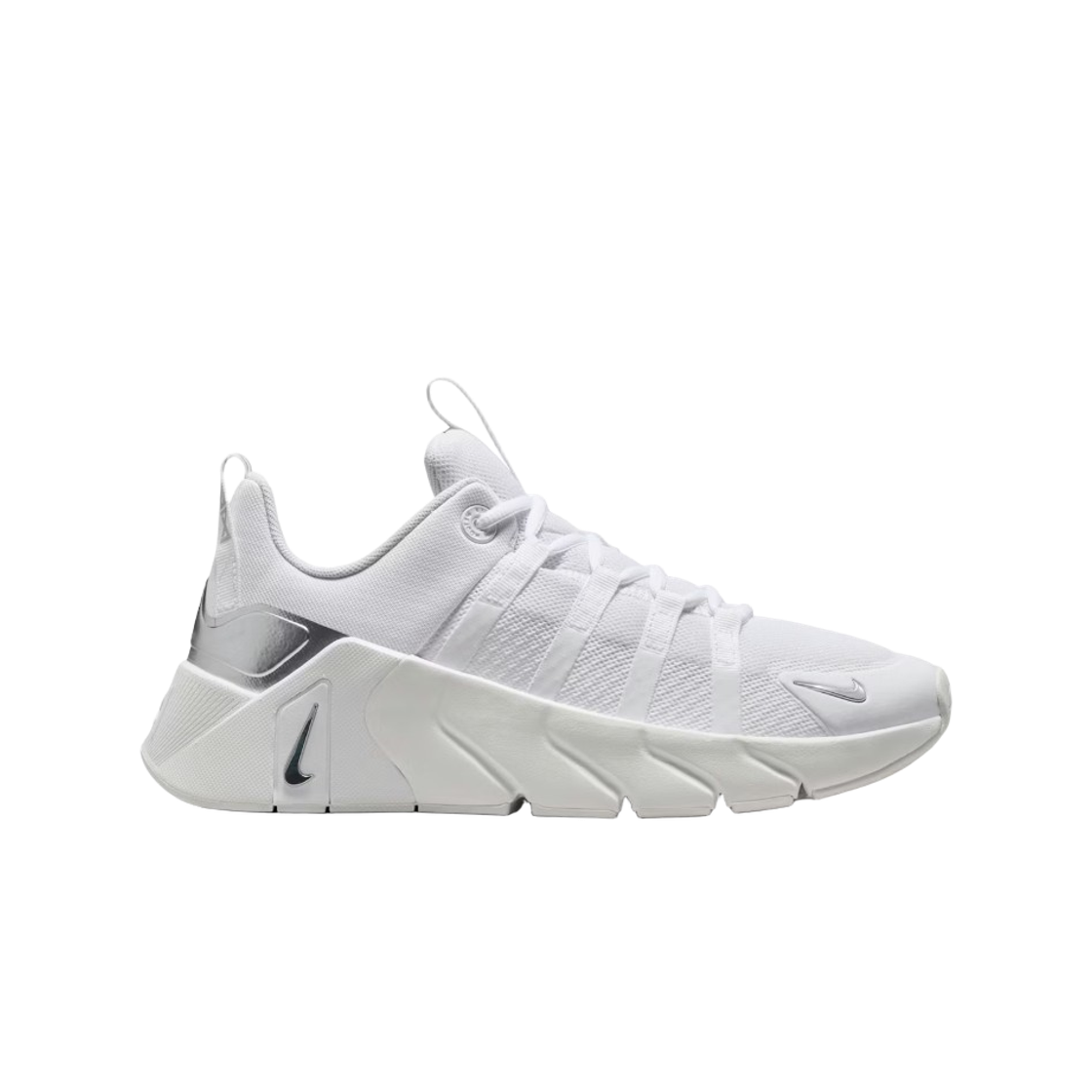 II7406-102 (W) Nike Free Metcon 7 White Metallic Silver