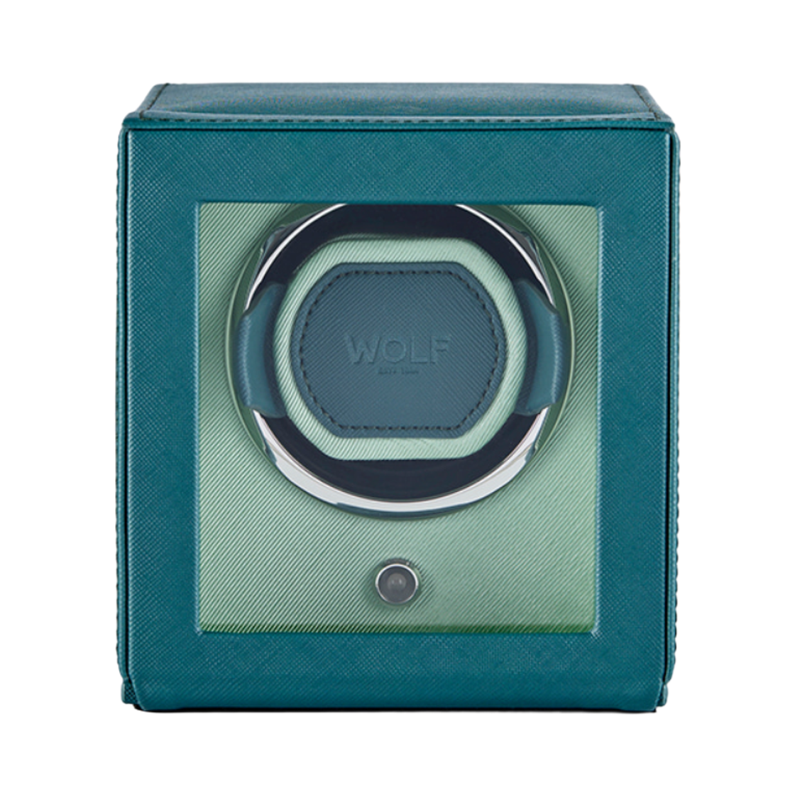 울프 1834 큐브 셀처 싱글 워치 와인더 틸 민트(Wolf 1834 Cub Seltzer Single Watch Winder Teal Mint)
