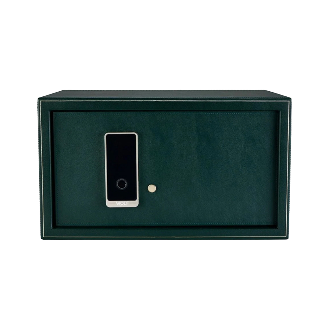 430441 Wolf 1834 The Den 4 Piece Watch Winder Safe Green