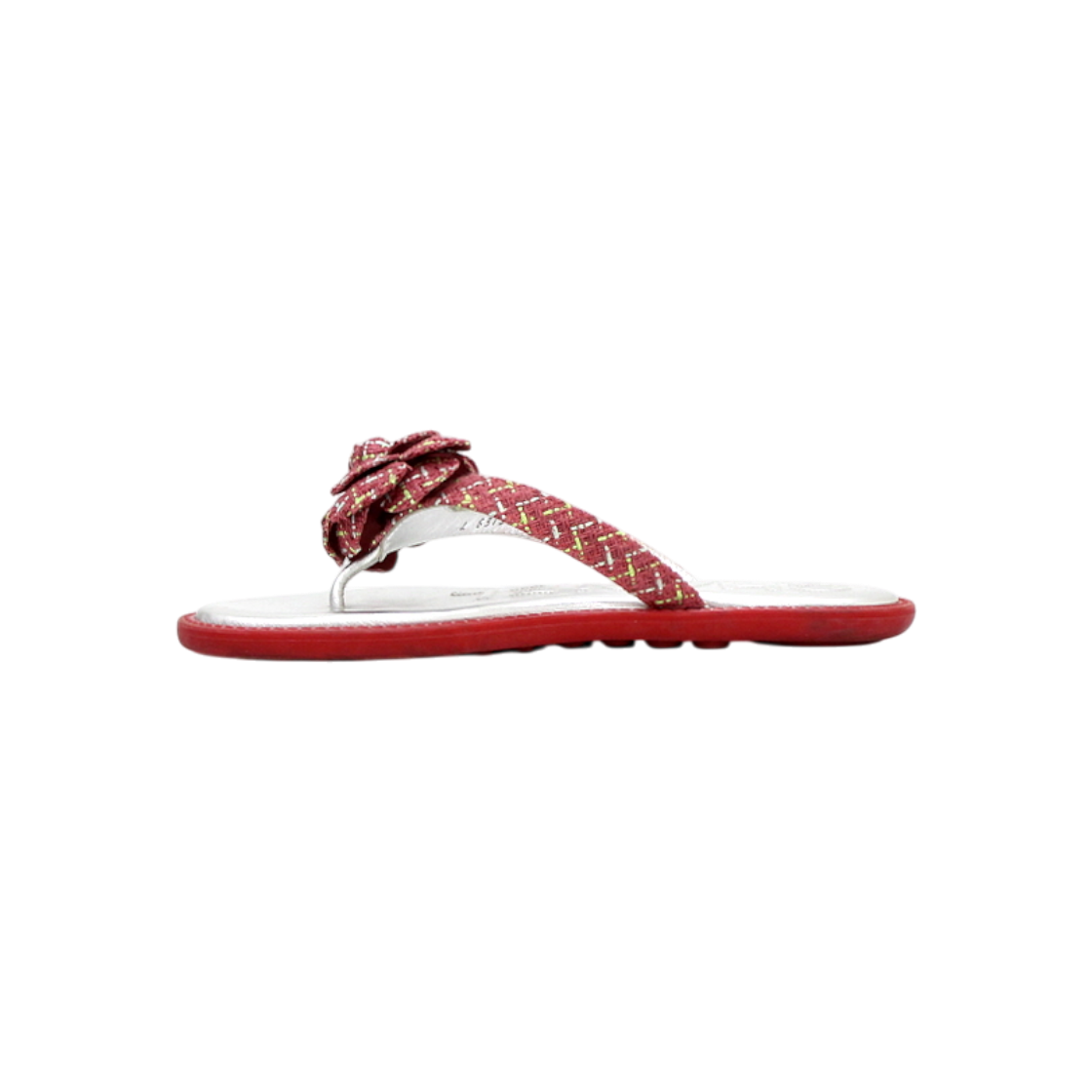 IT8EA4HMMCI3 Chanel Tweed Camellia Women Sandals