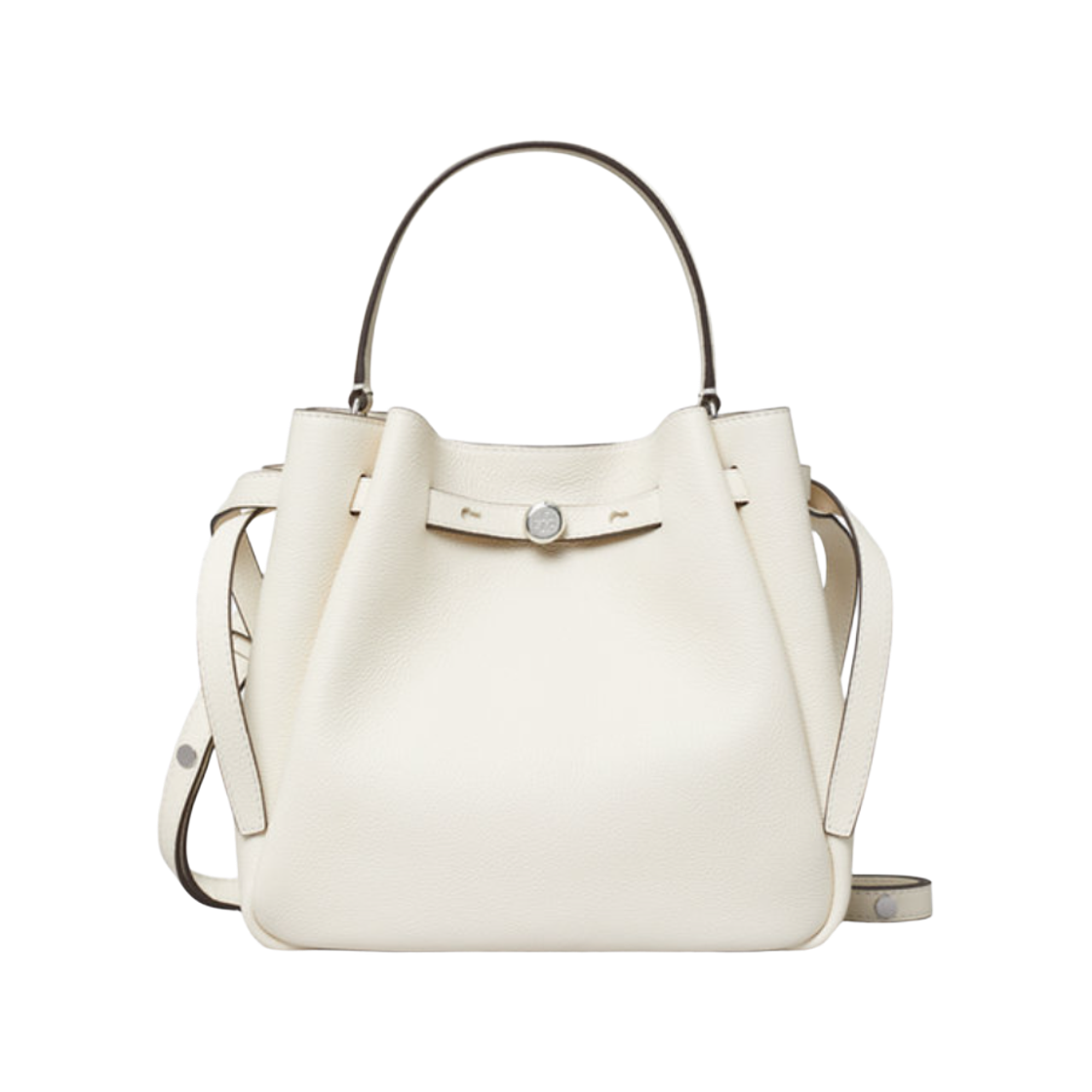 토리버치 로미 버킷백 라이트 크림(Tory Burch Romy Bucket Bag Light Cream)