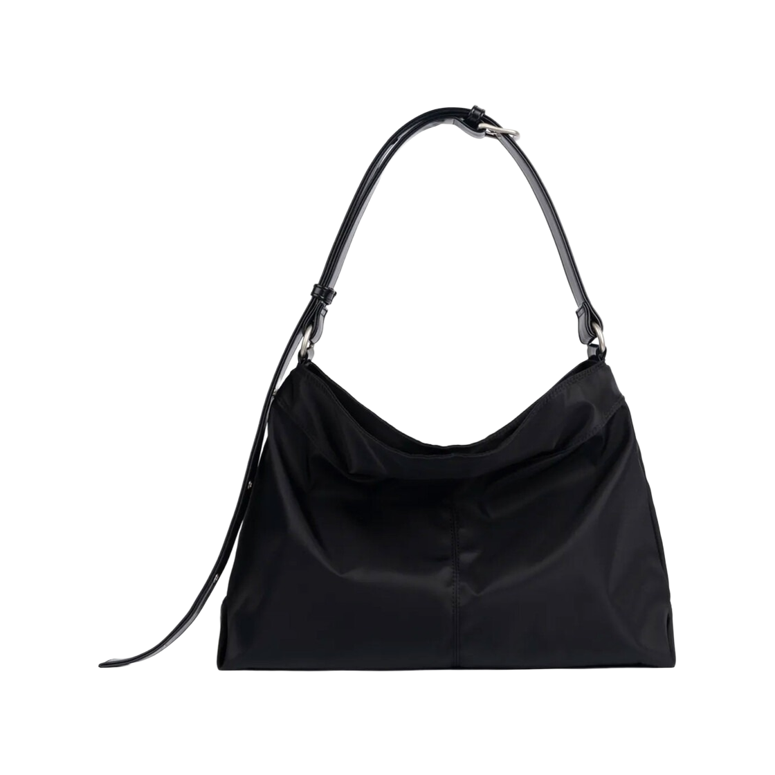 하아카이브 x 해수 컨투어 벨티드 나일론백(Hah Archive x Haesu Contour Belted Bag Nylon Black)