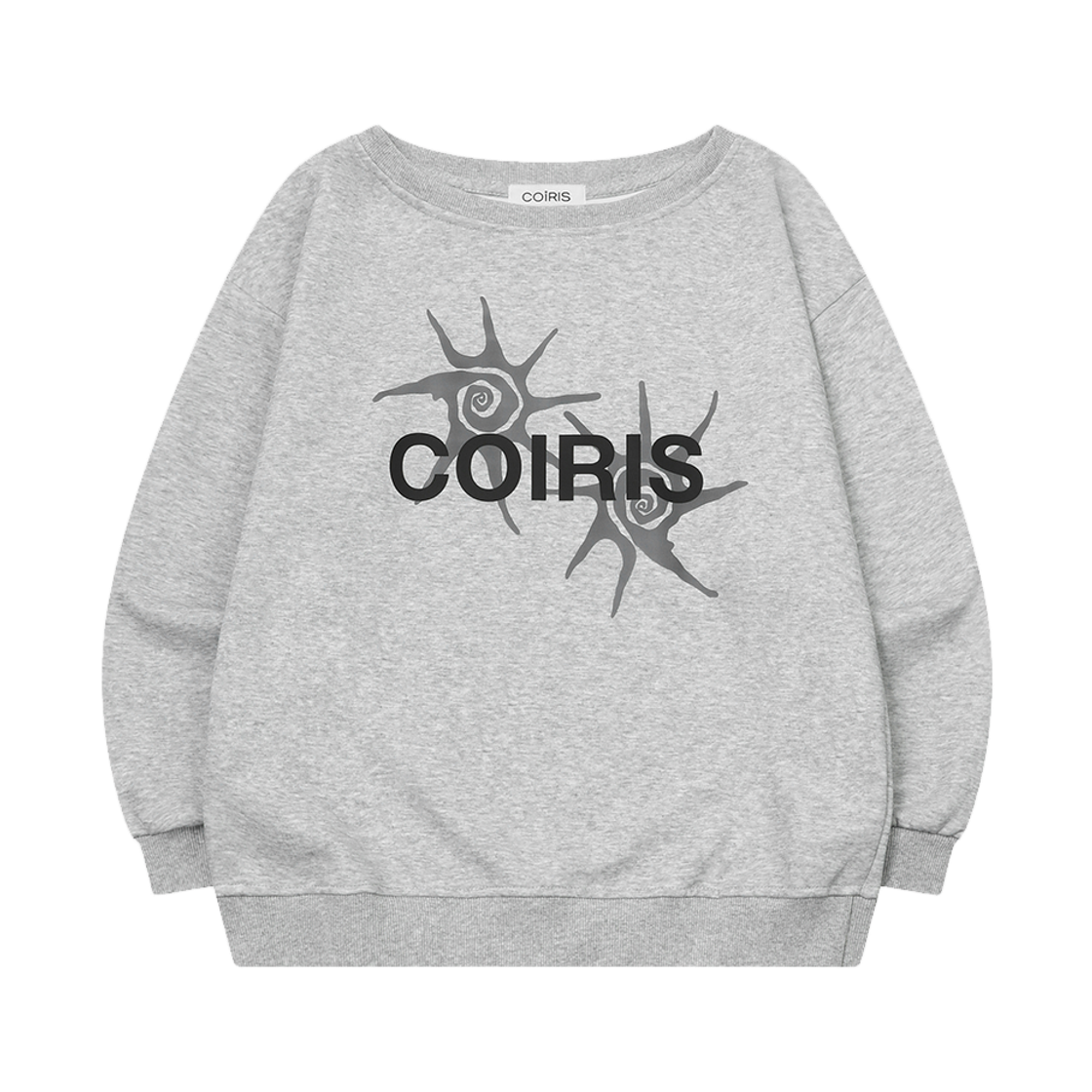 코이리스 헤이븐 원 숄더 맨투맨 그레이(Coiris Haven One Shoulder Mtm Gray) - 1